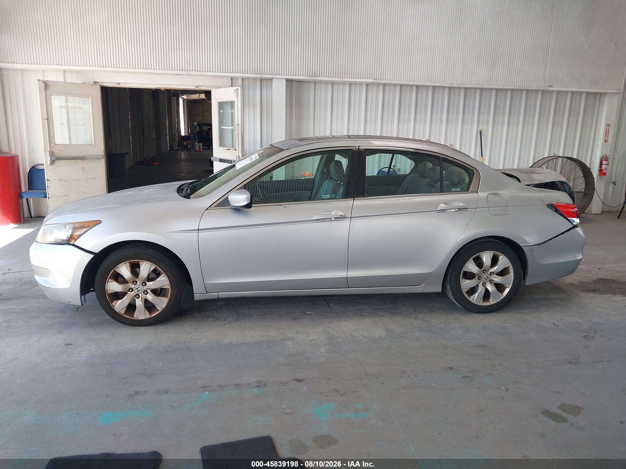 2009 Honda Accord 2.4 Ex-l Серебряный vin: 1HGCP26859A089963