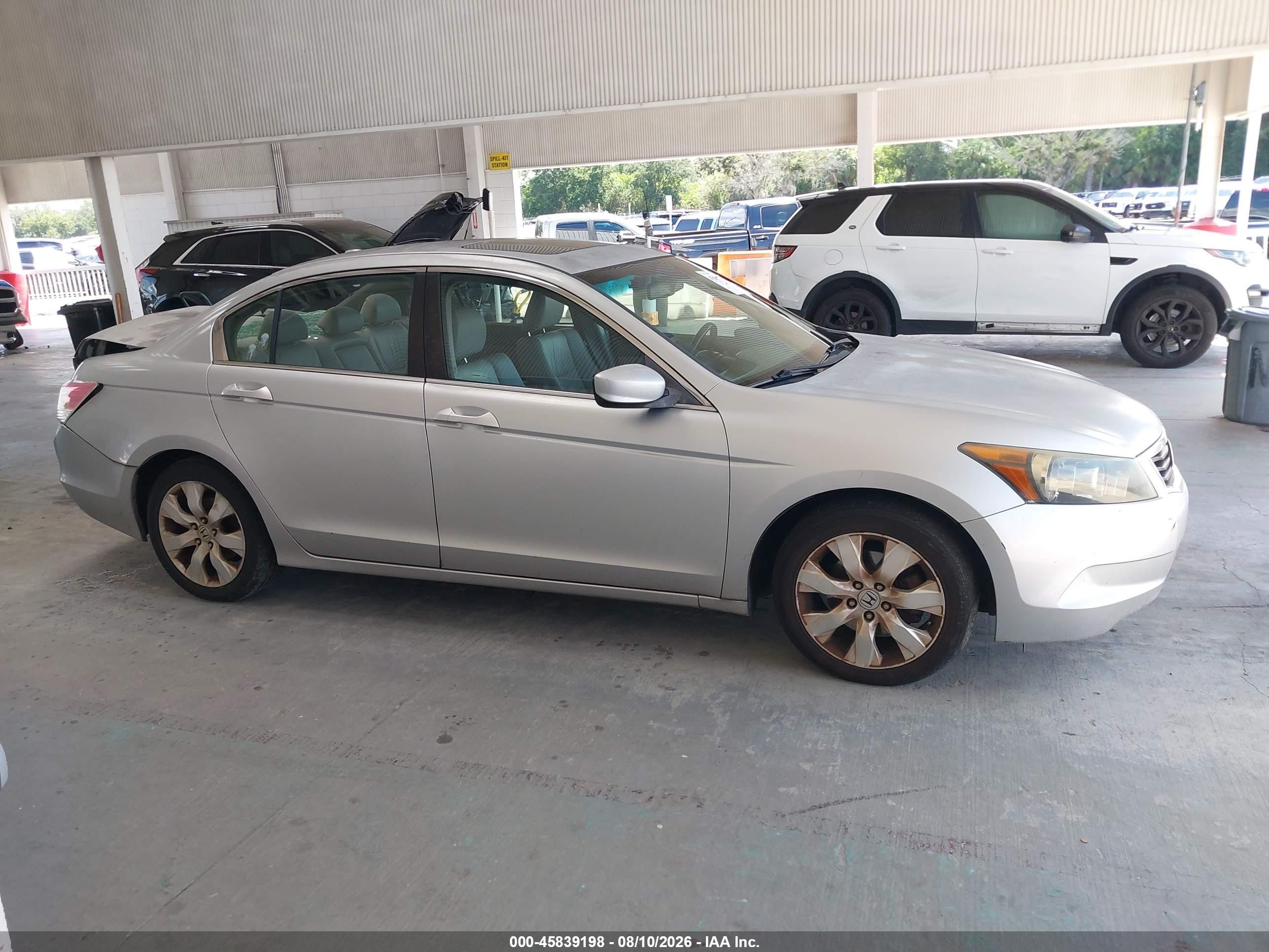 2009 Honda Accord 2.4 Ex-l Серебряный vin: 1HGCP26859A089963