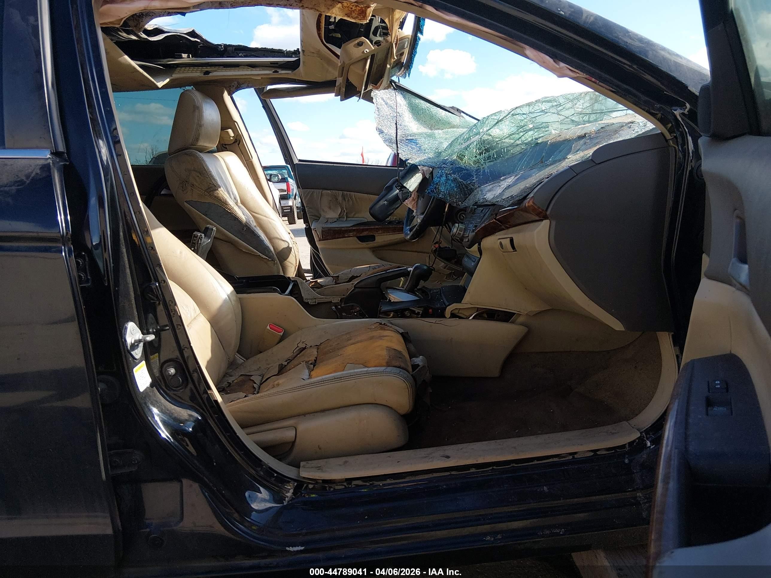 2009 Honda Accord 2.4 Ex-l Черный vin: 1HGCP26859A102243