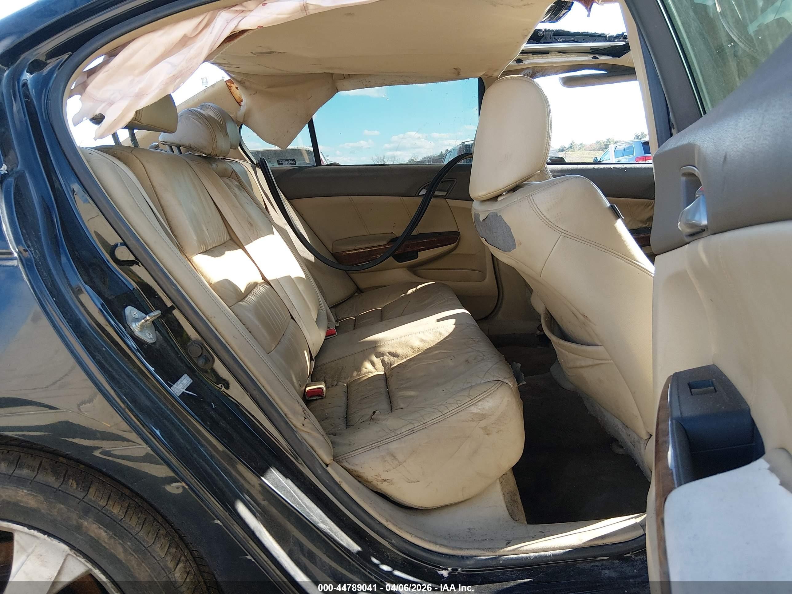 2009 Honda Accord 2.4 Ex-l Черный vin: 1HGCP26859A102243
