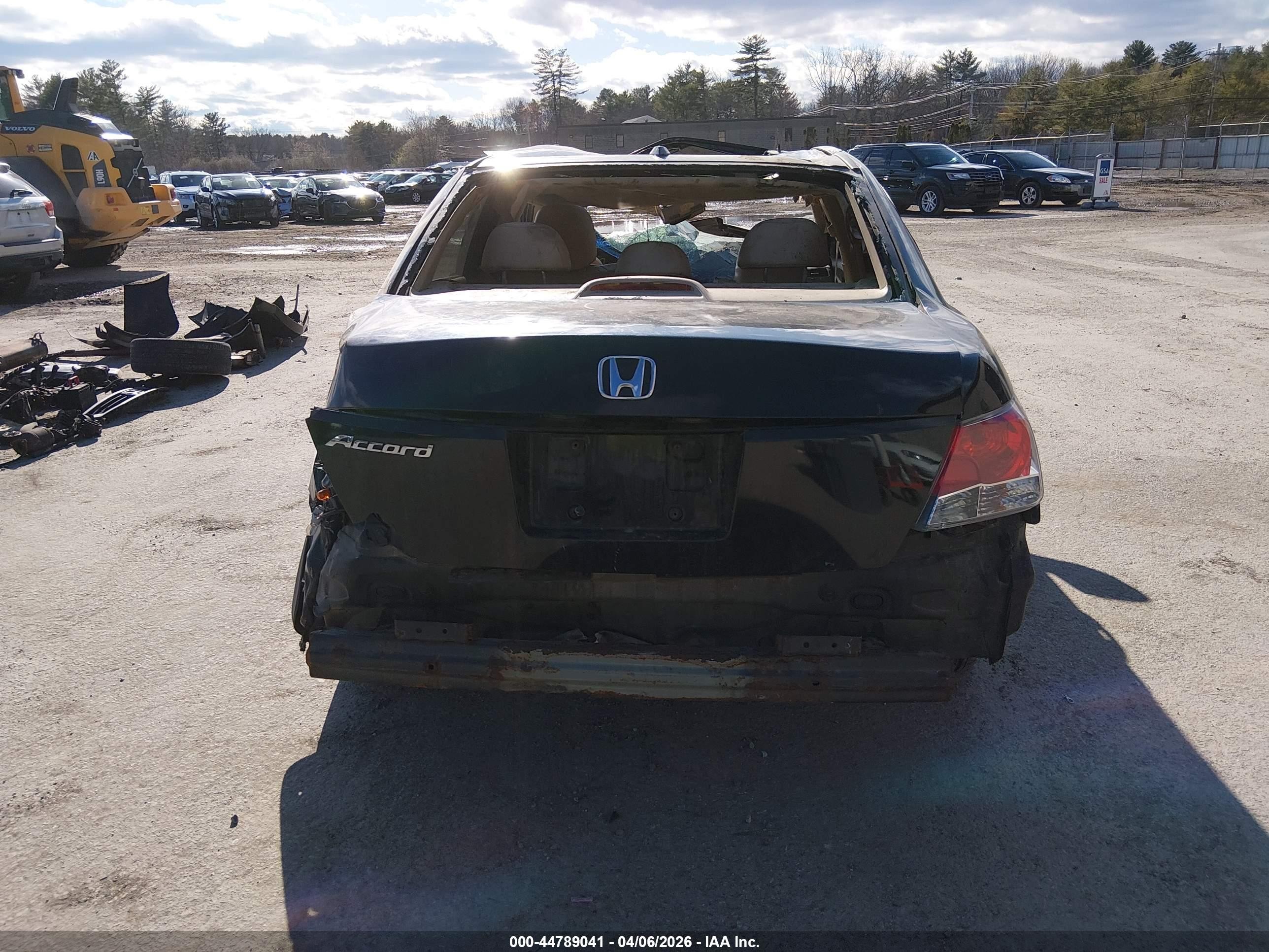 2009 Honda Accord 2.4 Ex-l Черный vin: 1HGCP26859A102243