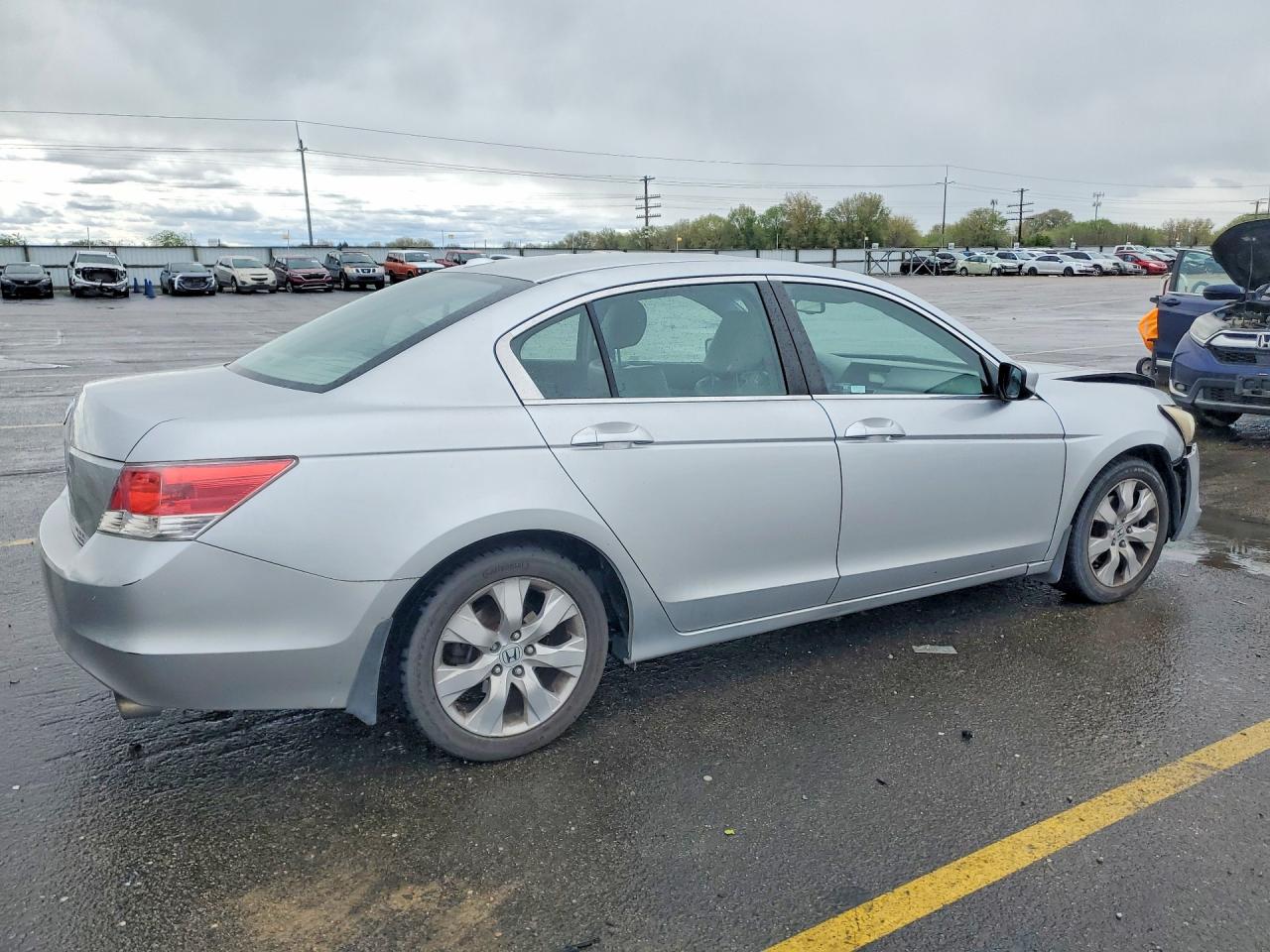 2009 Honda Accord Exl Silver vin: 1HGCP26859A110407