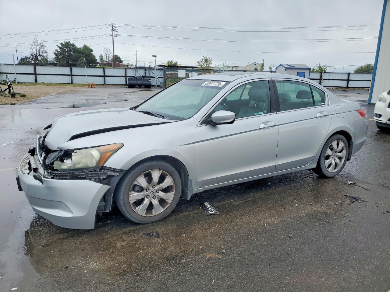 2009 Honda Accord Exl Silver vin: 1HGCP26859A110407