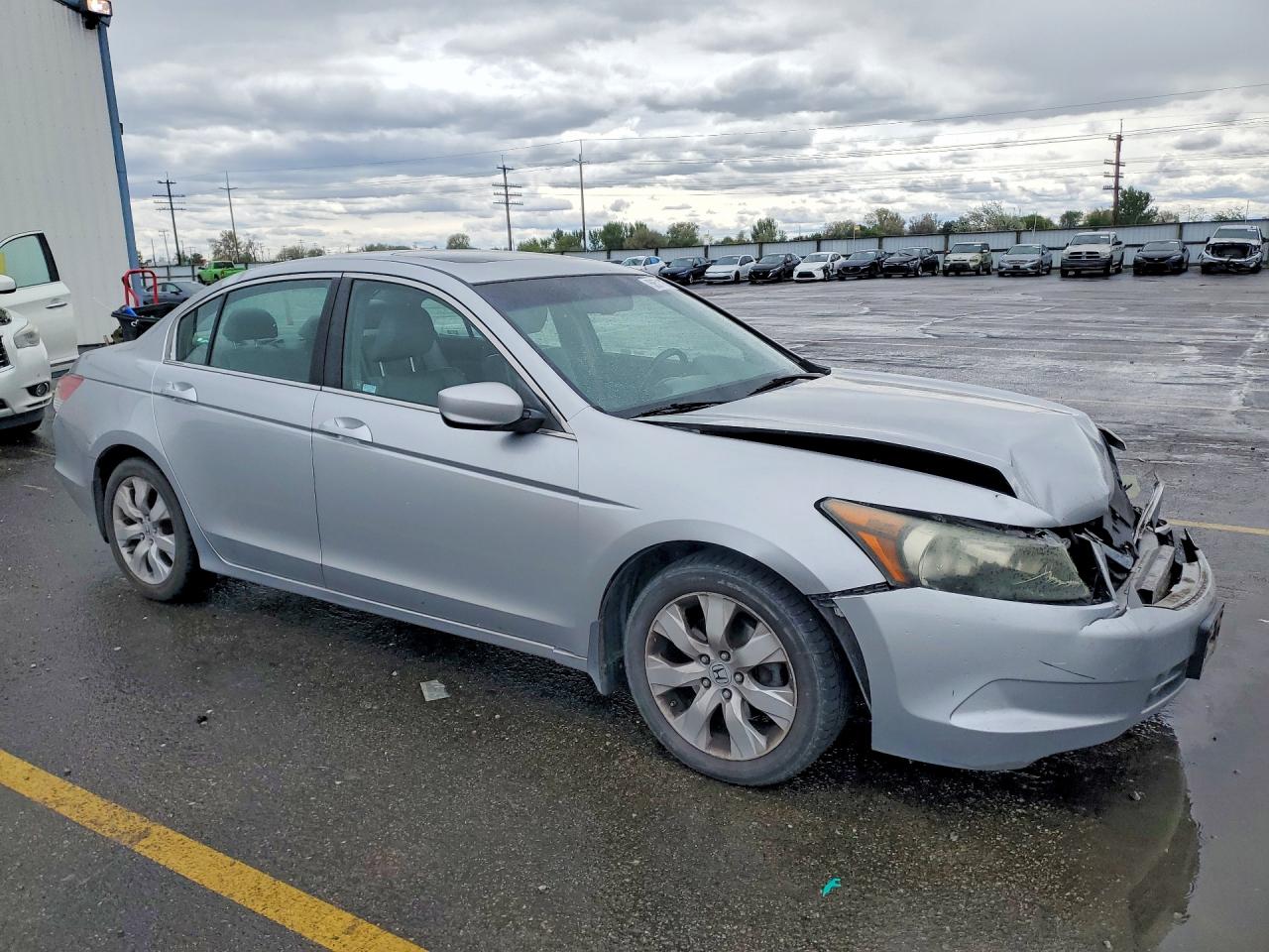 2009 Honda Accord Exl Silver vin: 1HGCP26859A110407
