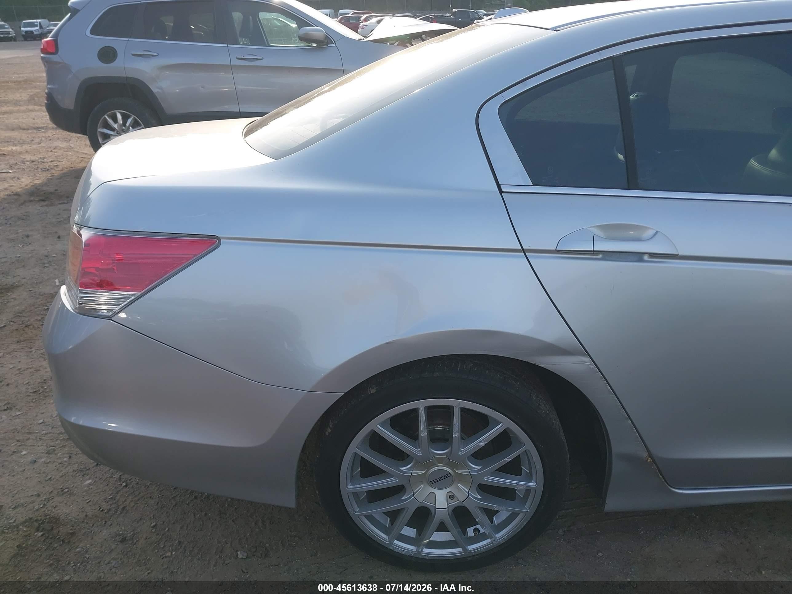 2009 Honda Accord 2.4 Ex-l Silver vin: 1HGCP26859A114912