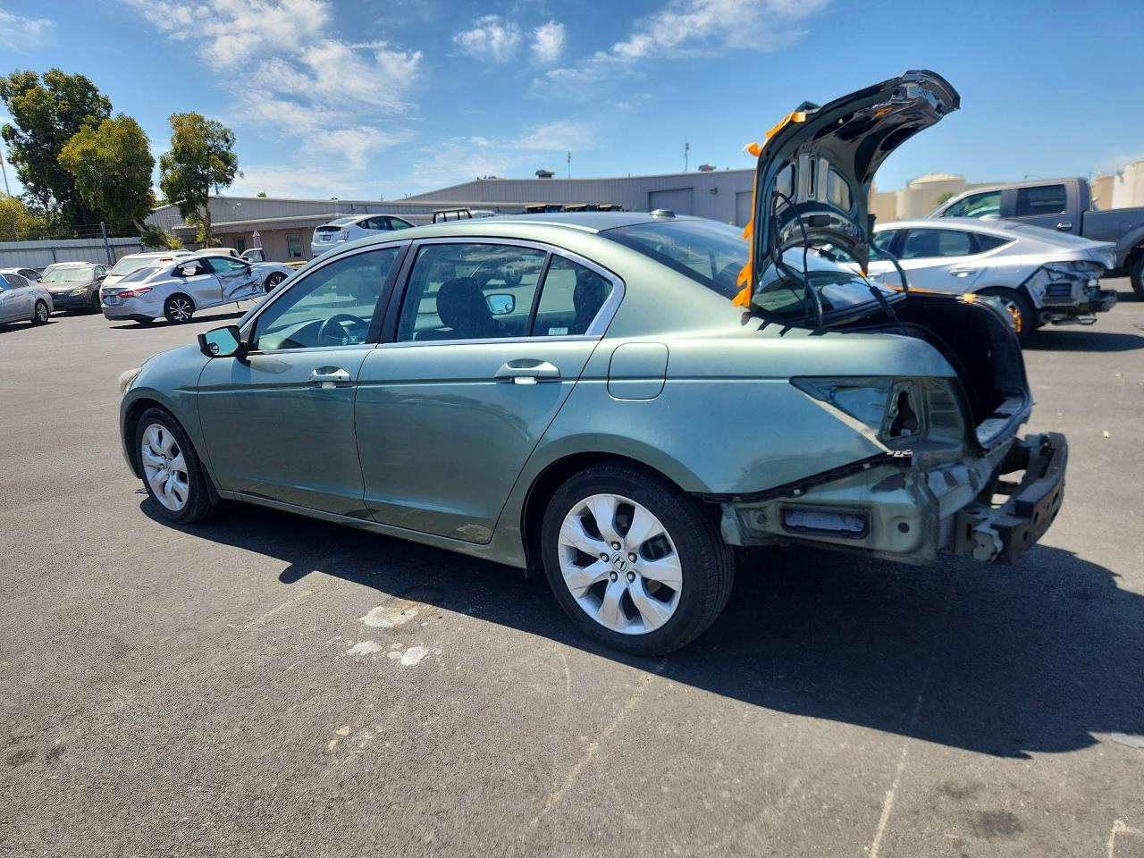 2009 Honda Accord Exl Teal vin: 1HGCP26859A122590