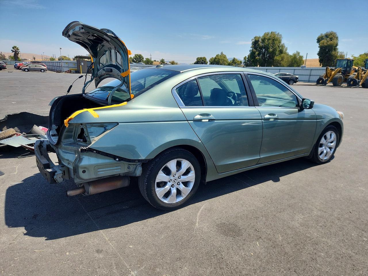 2009 Honda Accord Exl Teal vin: 1HGCP26859A122590