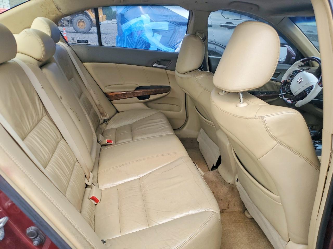 2009 Honda Accord Exl Burgundy vin: 1HGCP26859A143505
