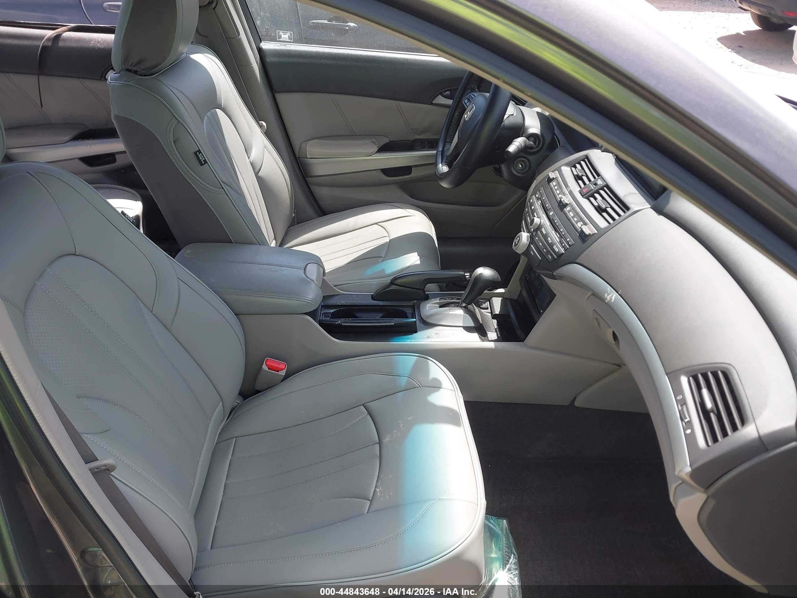 2009 Honda Accord 2.4 Ex-l Gray vin: 1HGCP26859A166928