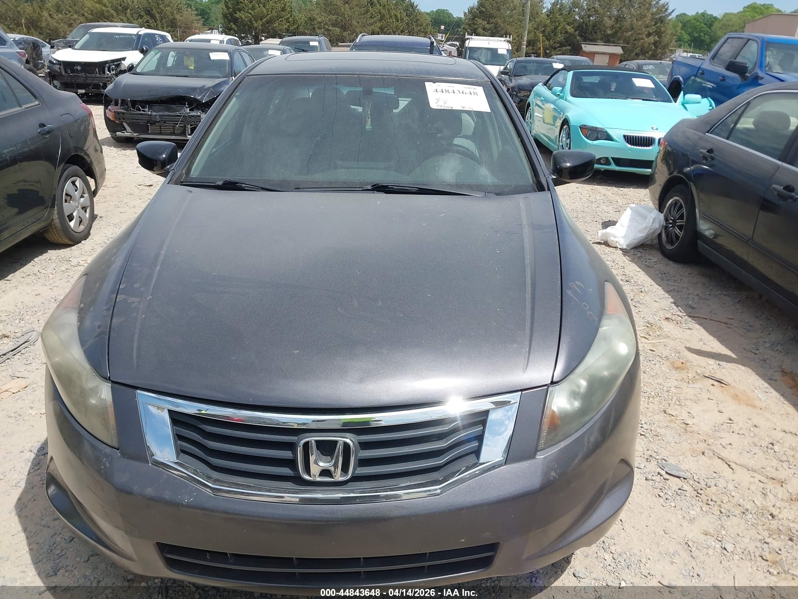 2009 Honda Accord 2.4 Ex-l Gray vin: 1HGCP26859A166928