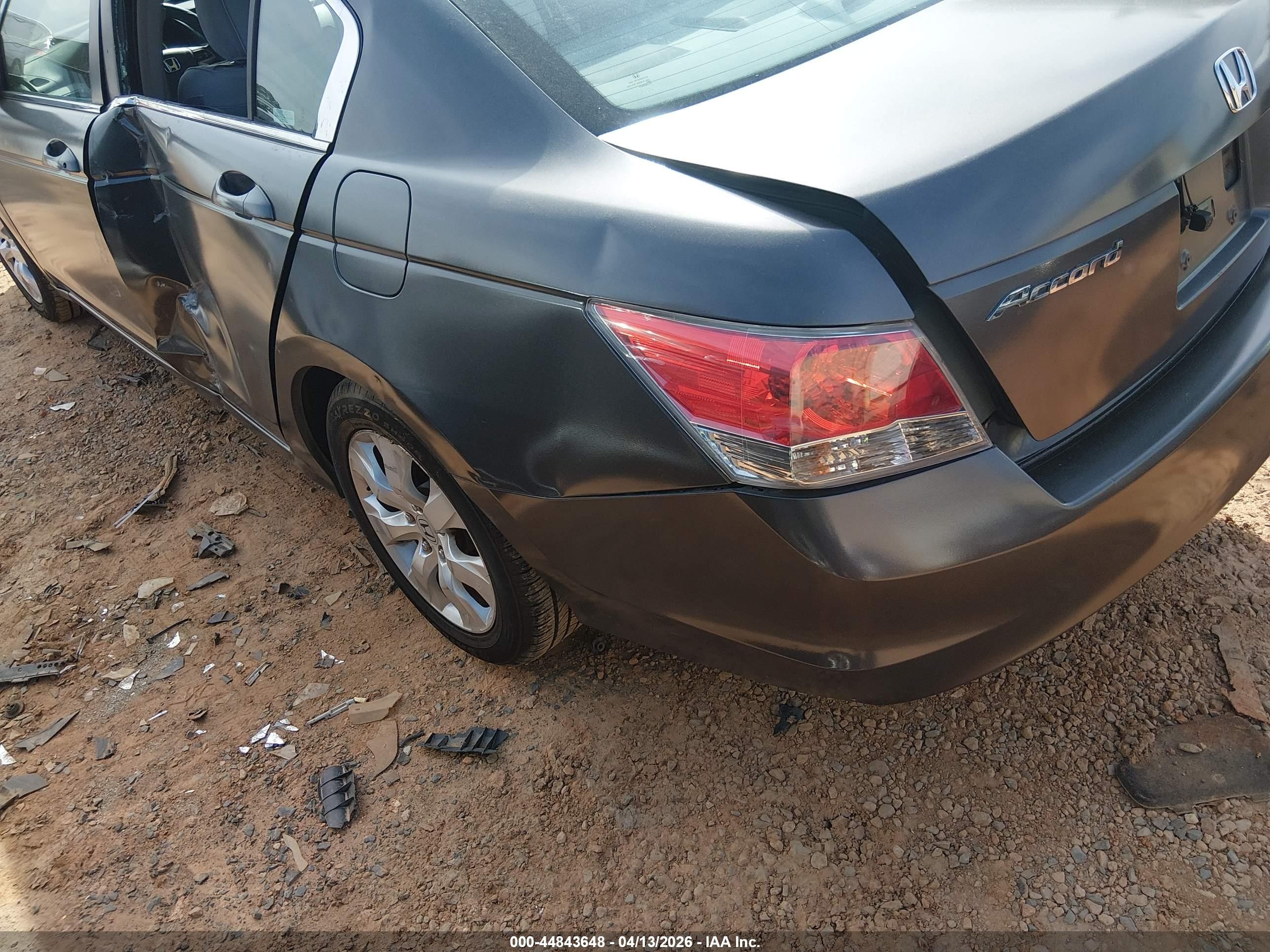 2009 Honda Accord 2.4 Ex-l Gray vin: 1HGCP26859A166928