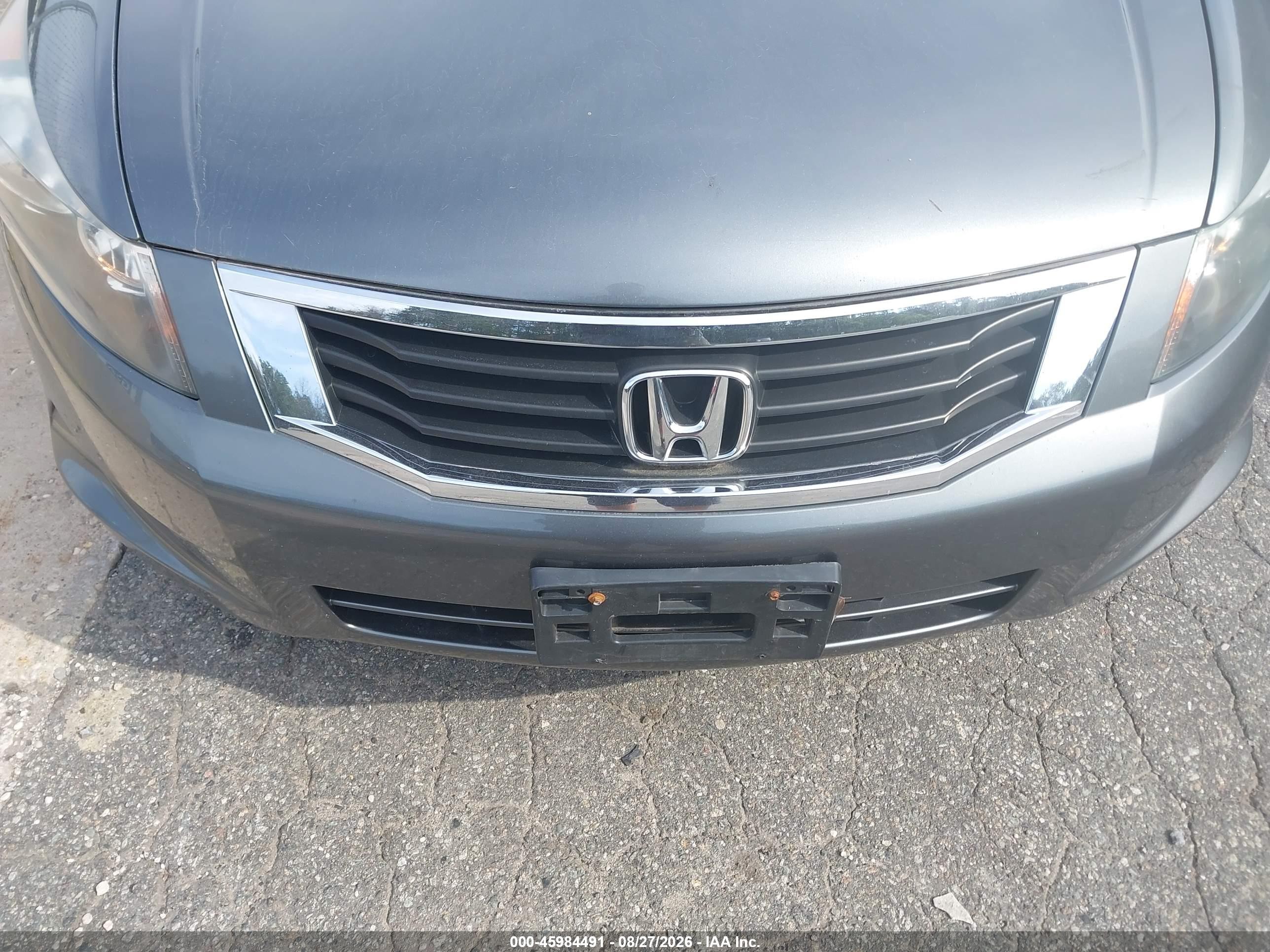 2009 Honda Accord 2.4 Ex-l Серый vin: 1HGCP26859A183714