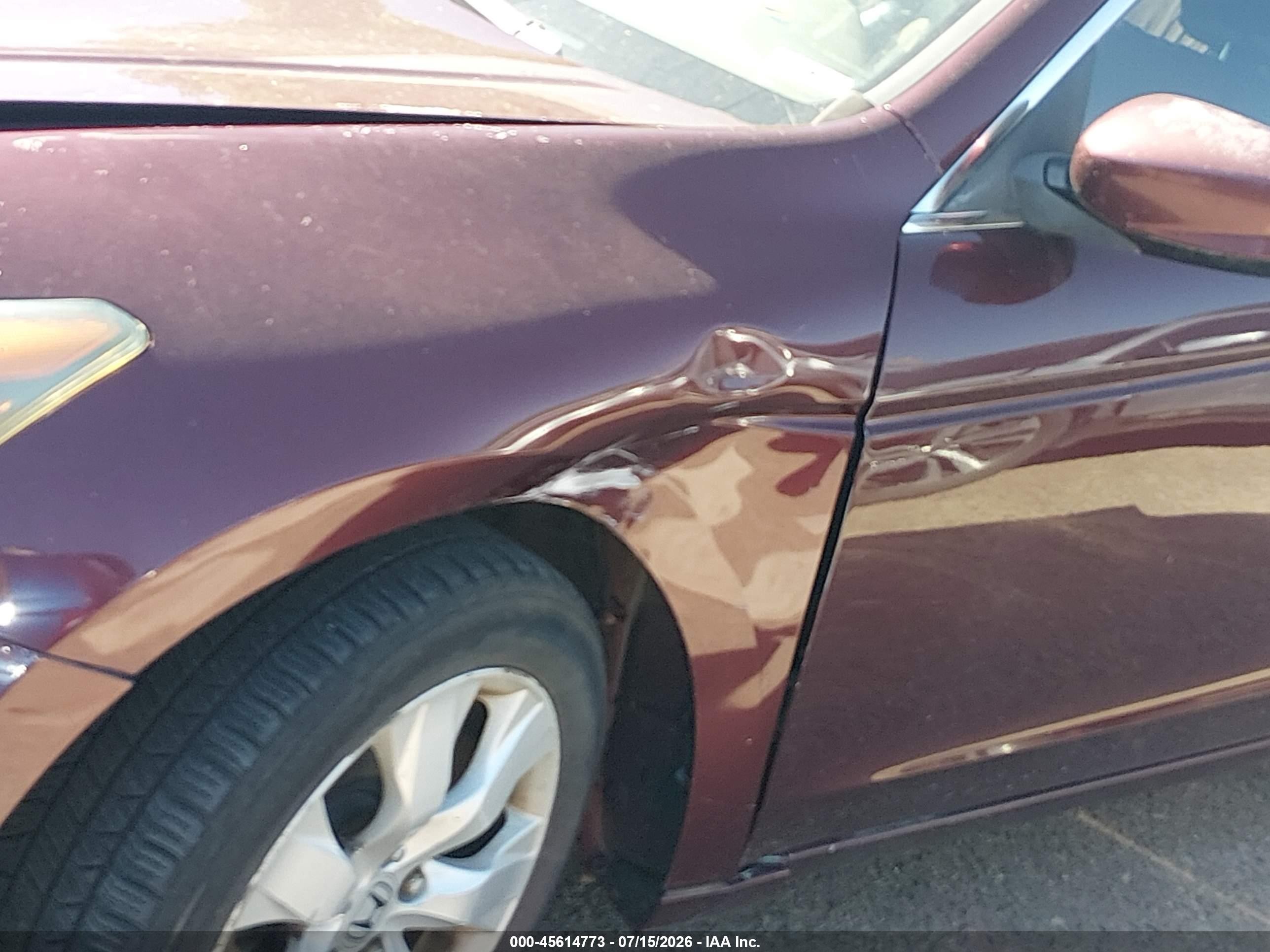 2008 Honda Accord 2.4 Ex-l Red vin: 1HGCP26868A024151