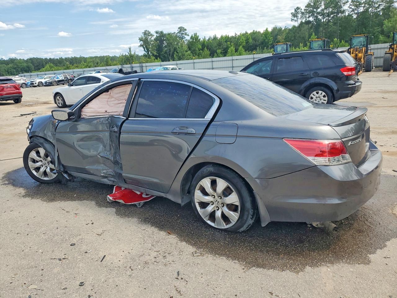 2008 Honda Accord Exl Серый vin: 1HGCP26868A028636
