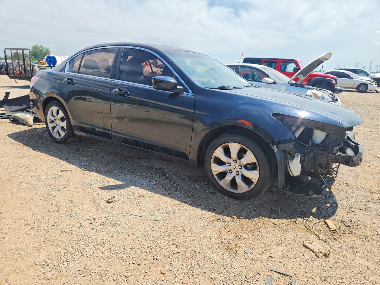 2008 Honda Accord Exl Black vin: 1HGCP26868A039149