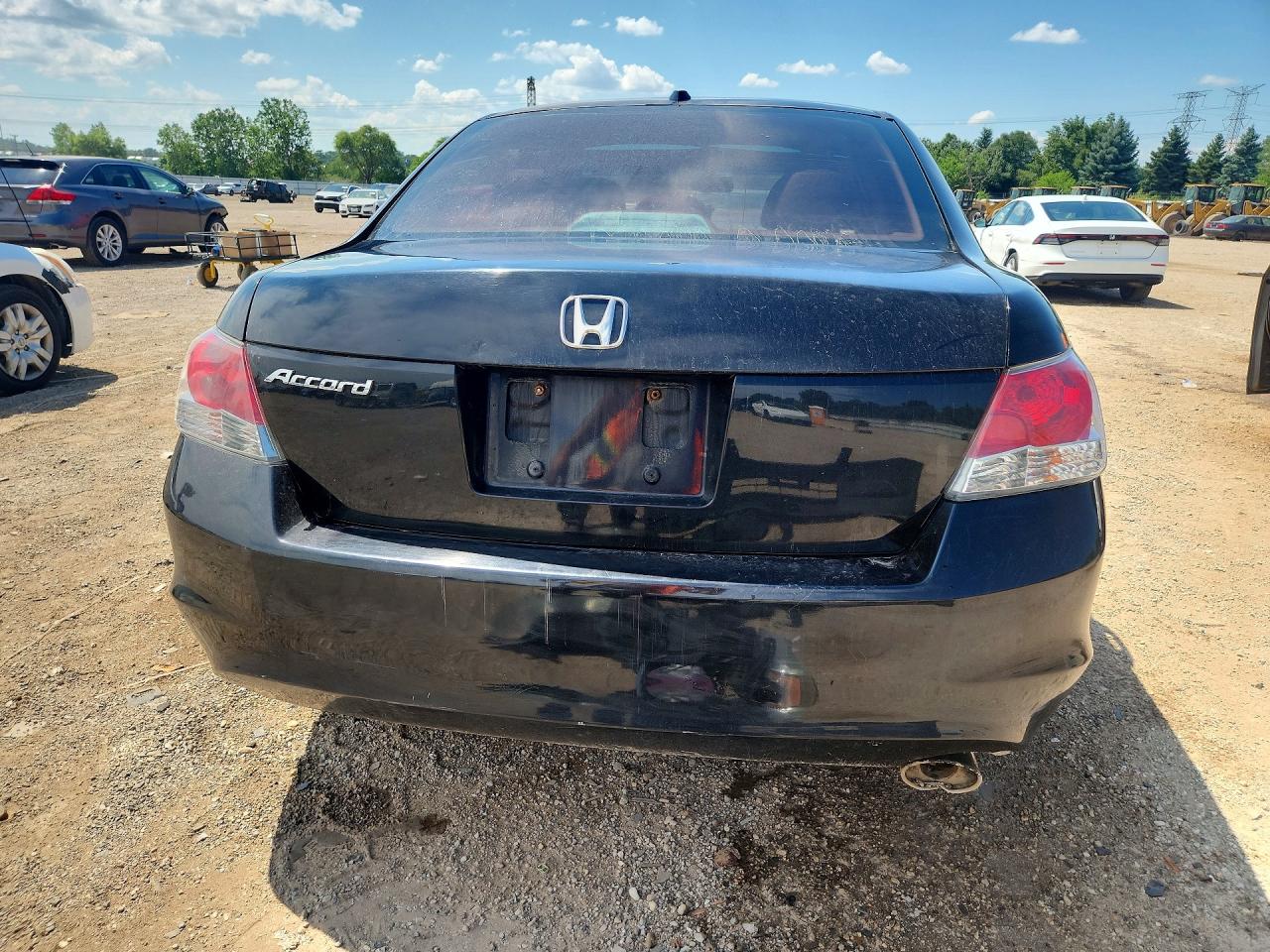 2008 Honda Accord Exl Black vin: 1HGCP26868A039149