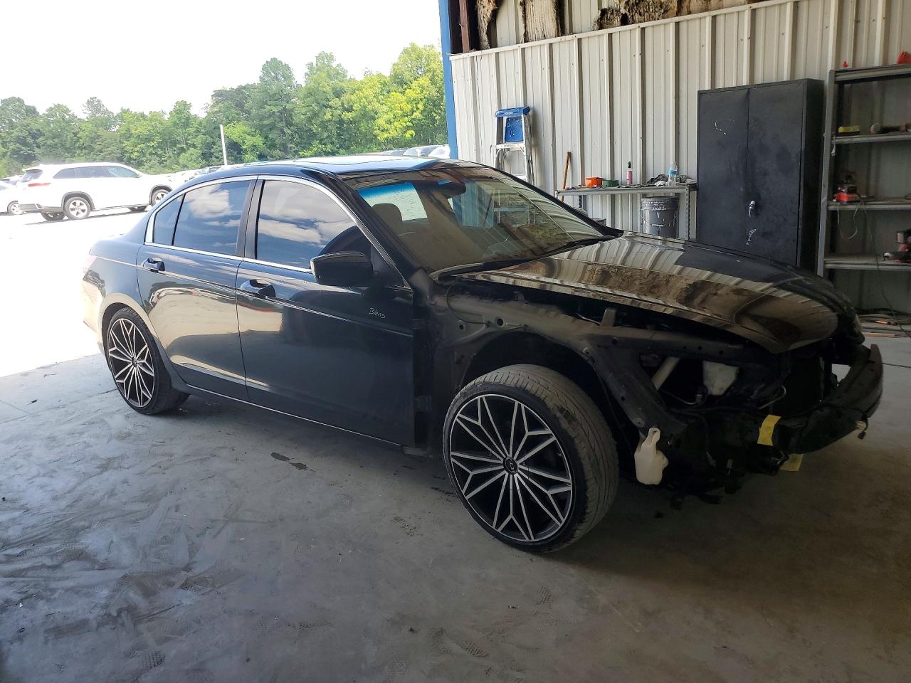 2008 Honda Accord Exl Black vin: 1HGCP26868A052788