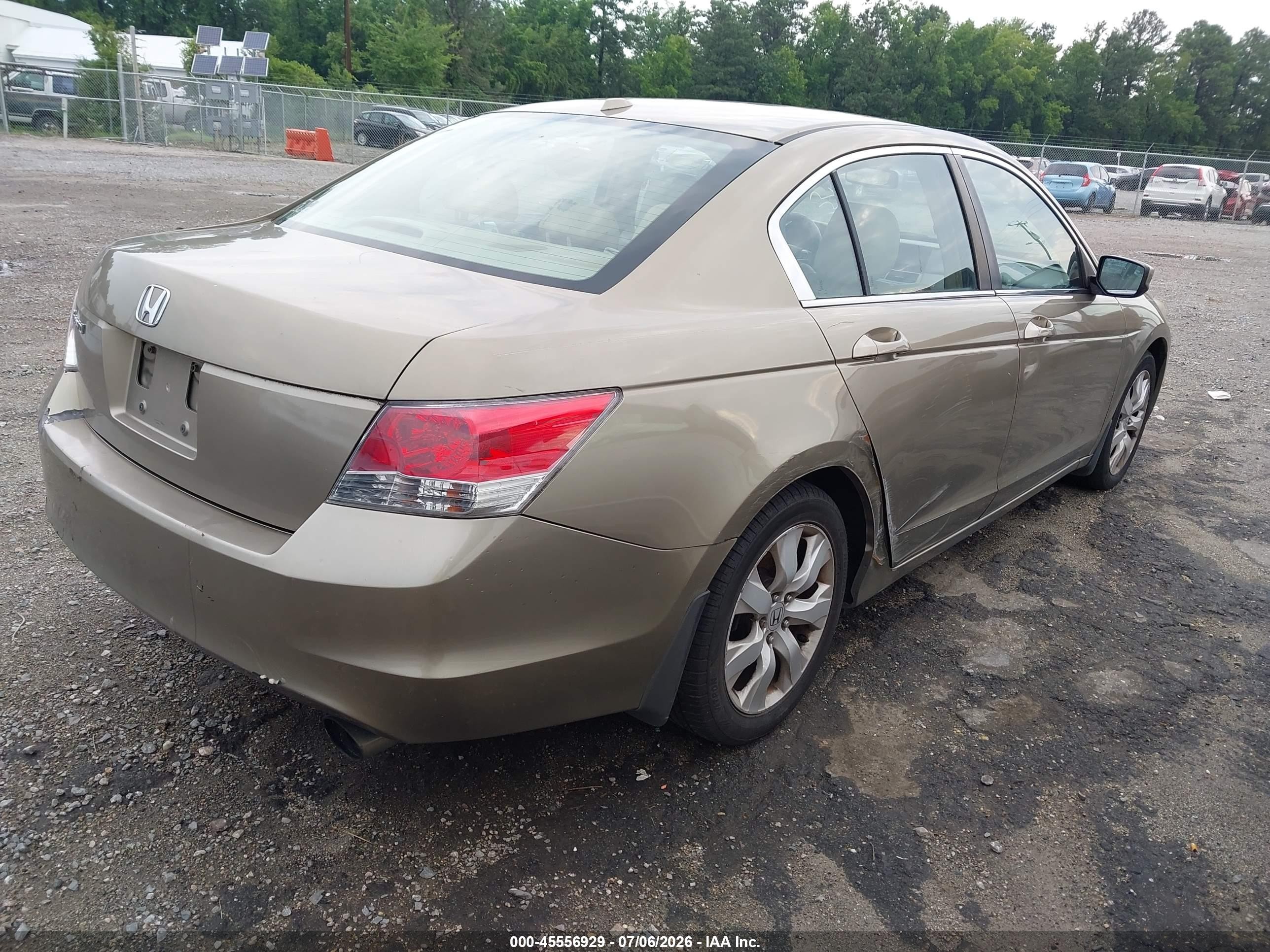 2008 Honda Accord 2.4 Ex-l Gold vin: 1HGCP26868A070322