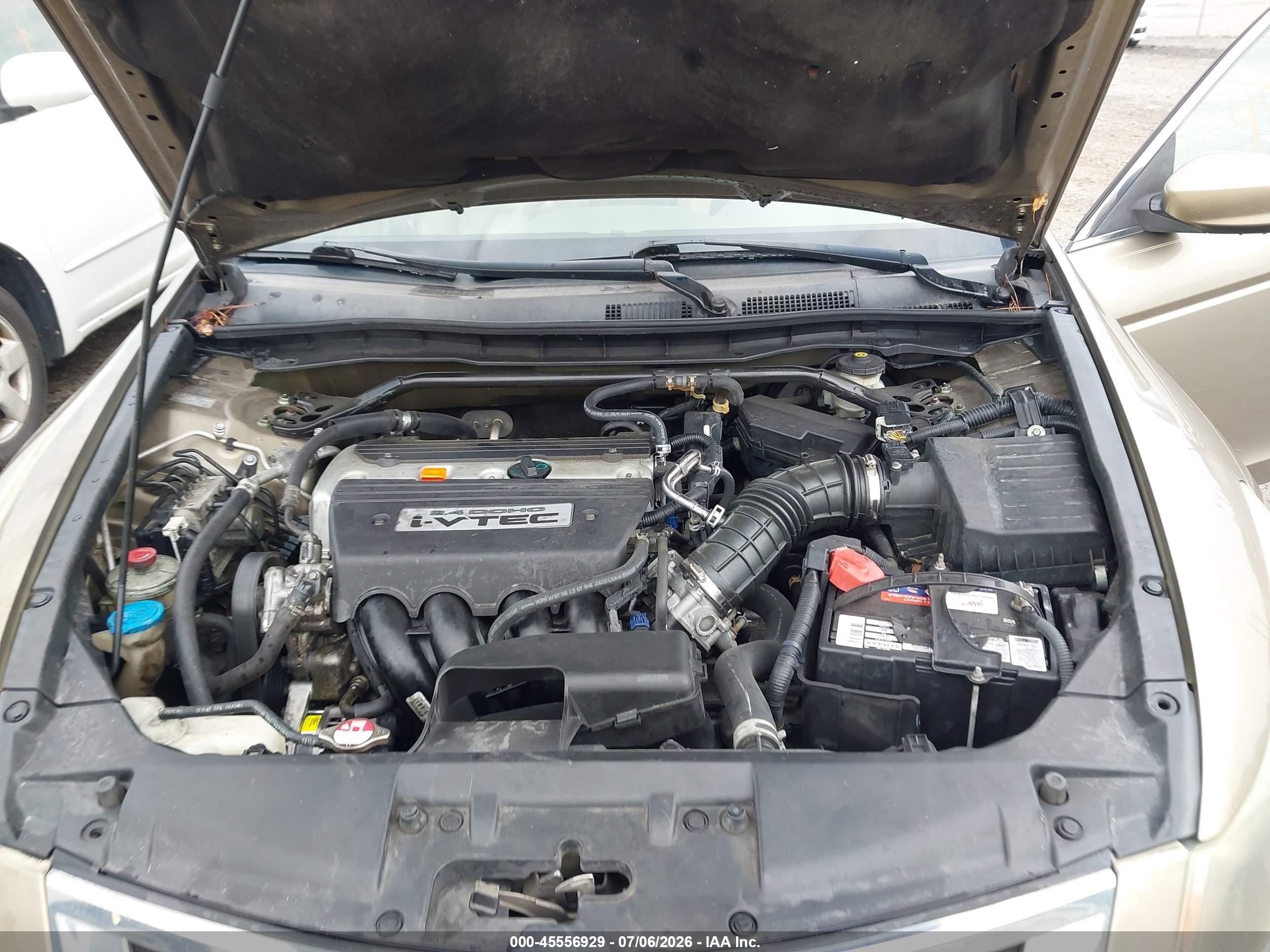 2008 Honda Accord 2.4 Ex-l Gold vin: 1HGCP26868A070322