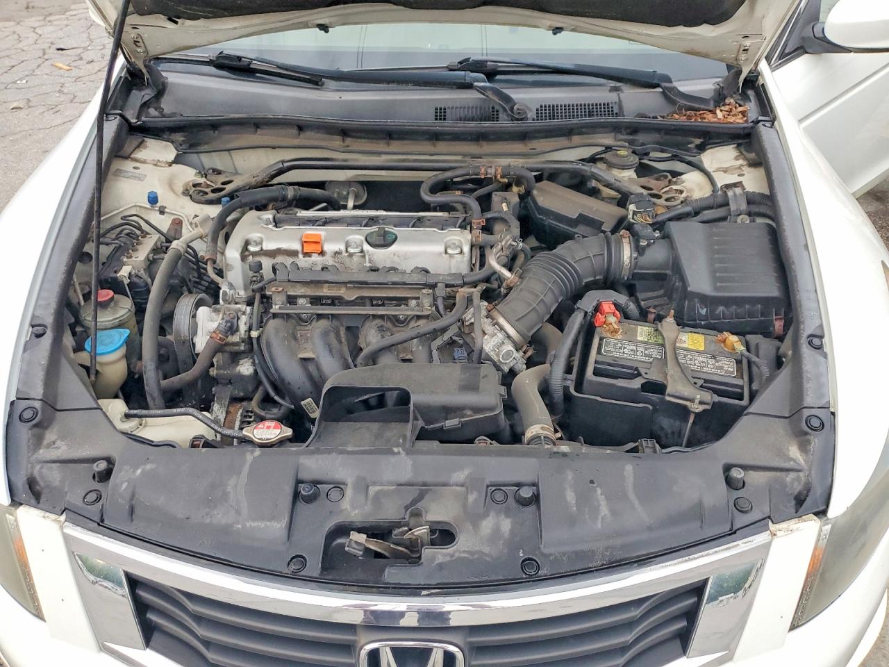 2008 Honda Accord Белый vin: 1HGCP26868A083541