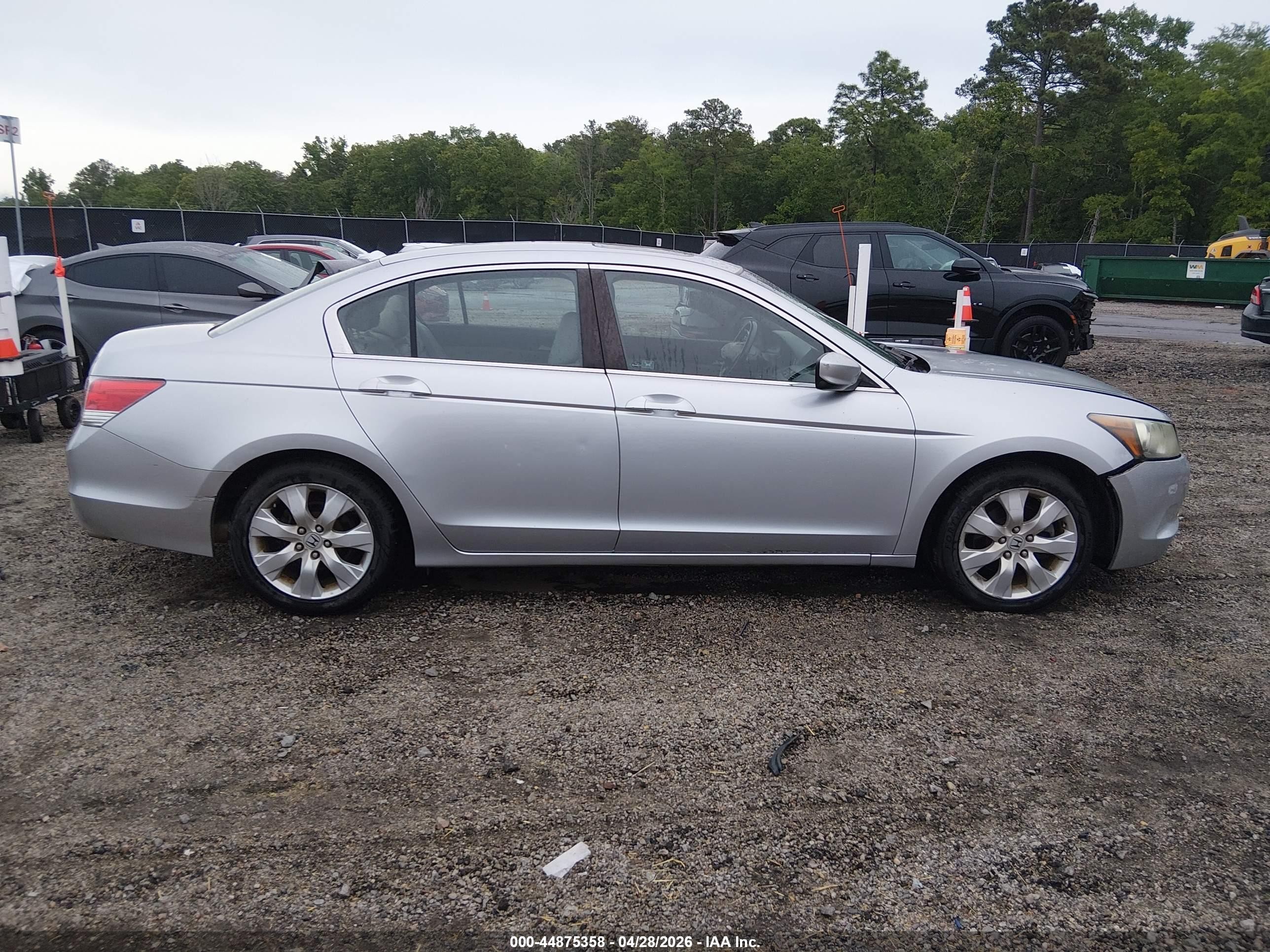 2008 Honda Accord 2.4 Ex-l Silver vin: 1HGCP26868A096838