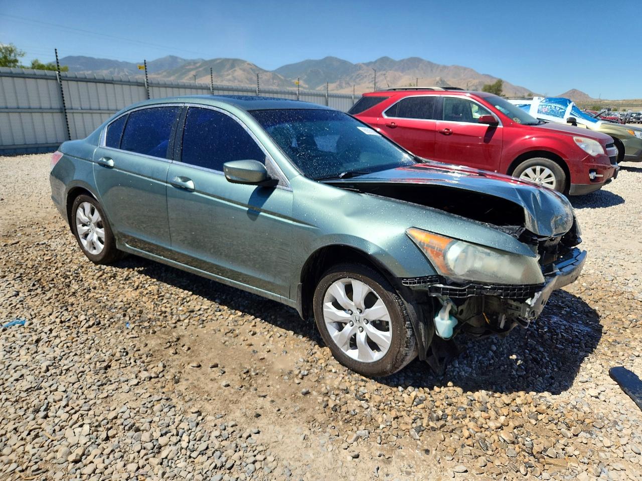 2008 Honda Accord Exl Green vin: 1HGCP26868A118255