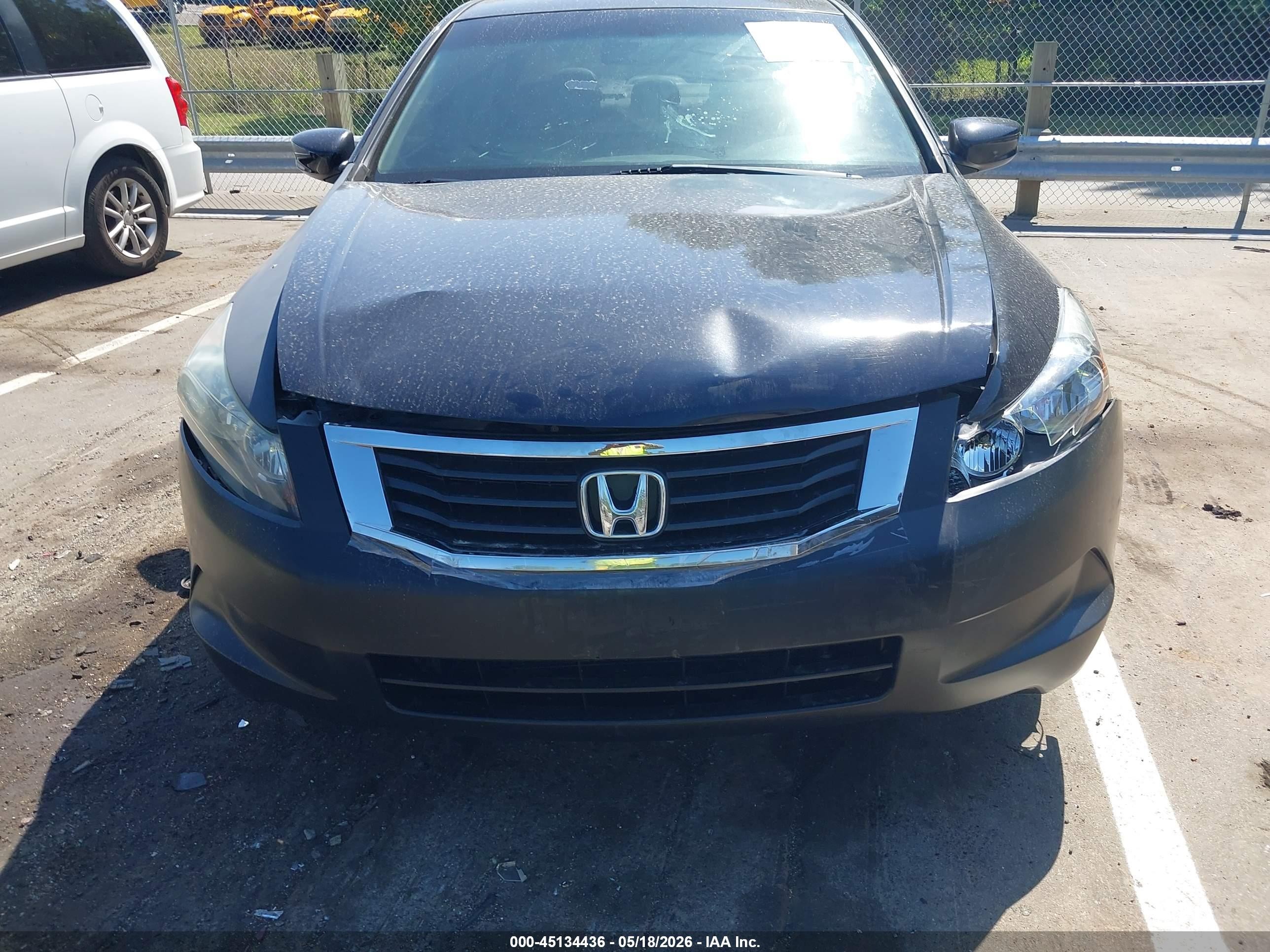 2008 Honda Accord 2.4 Ex-l Синий vin: 1HGCP26868A120619
