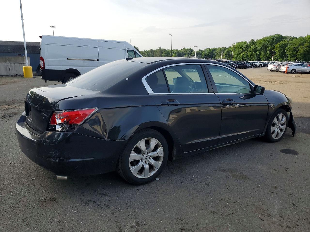 2008 Honda Accord Exl Black vin: 1HGCP26868A121138