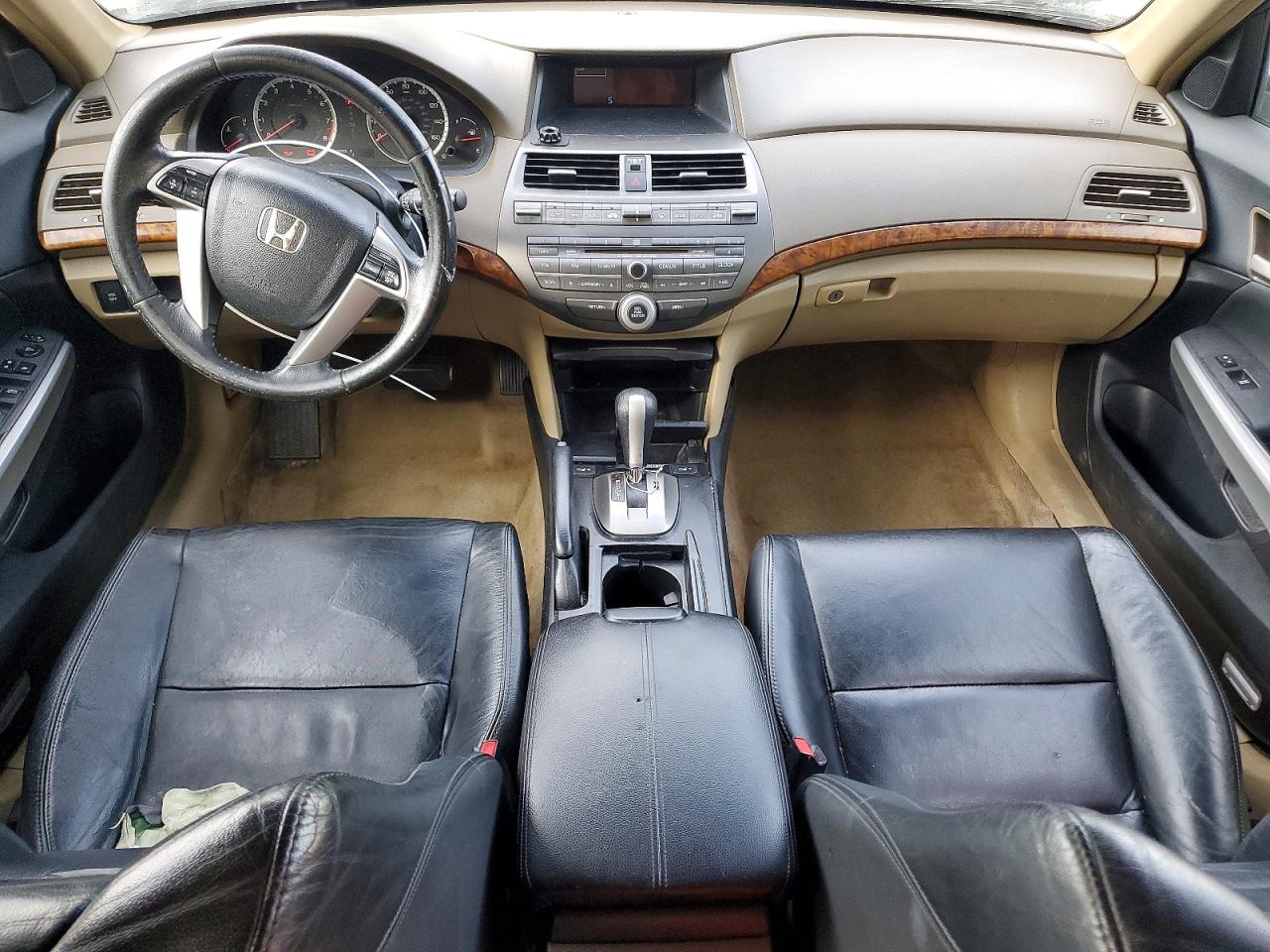 2008 Honda Accord Exl Black vin: 1HGCP26868A121138