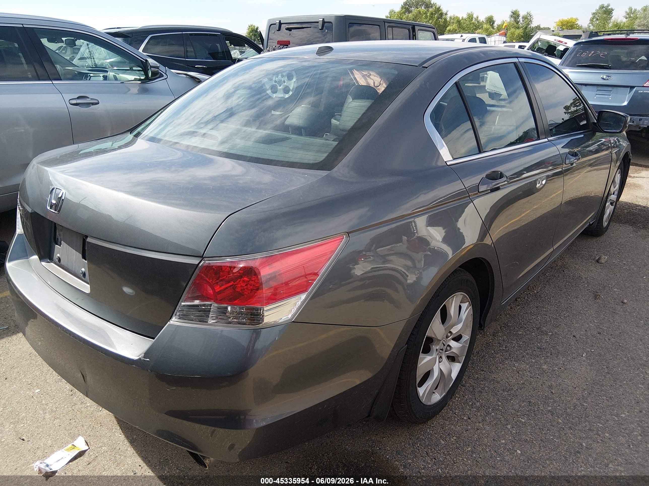 2008 Honda Accord 2.4 Ex-l Silver vin: 1HGCP26868A131684