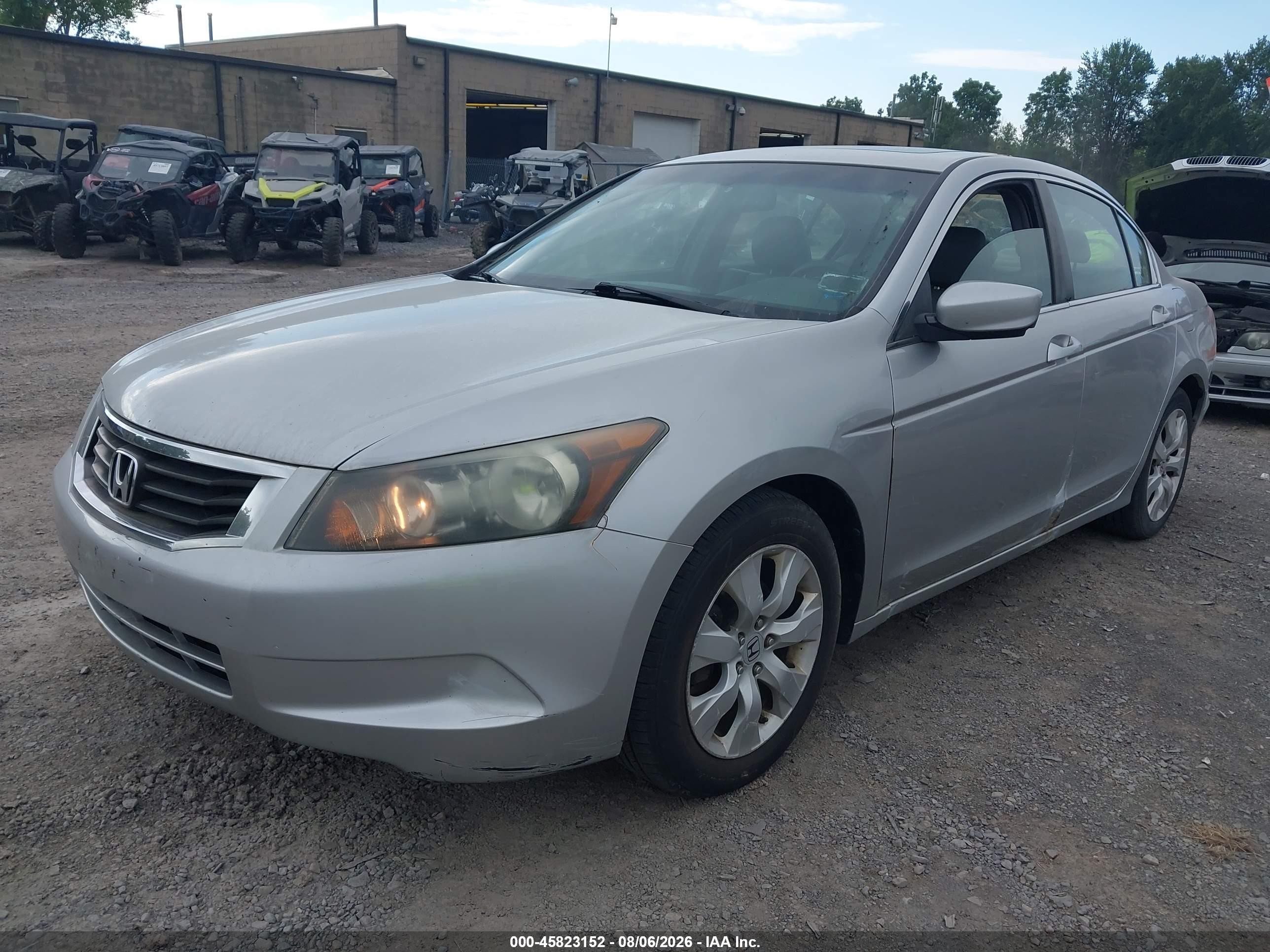 2008 Honda Accord Exl Silver vin: 1HGCP26868A146671