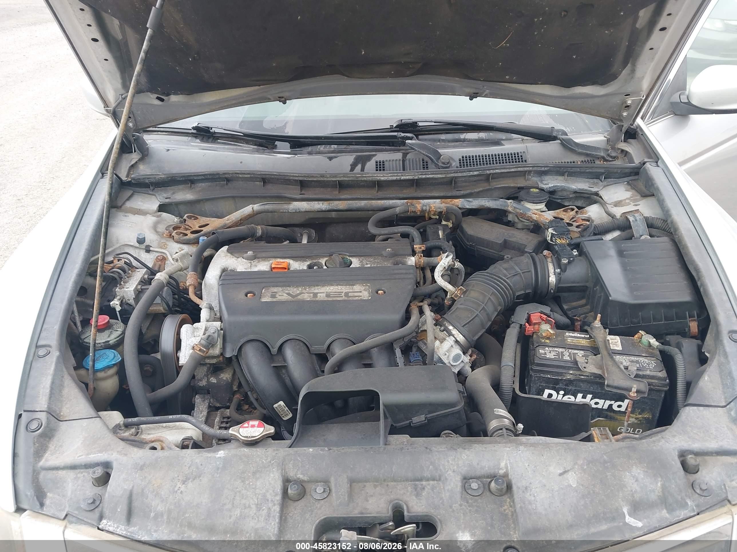 2008 Honda Accord Exl Silver vin: 1HGCP26868A146671