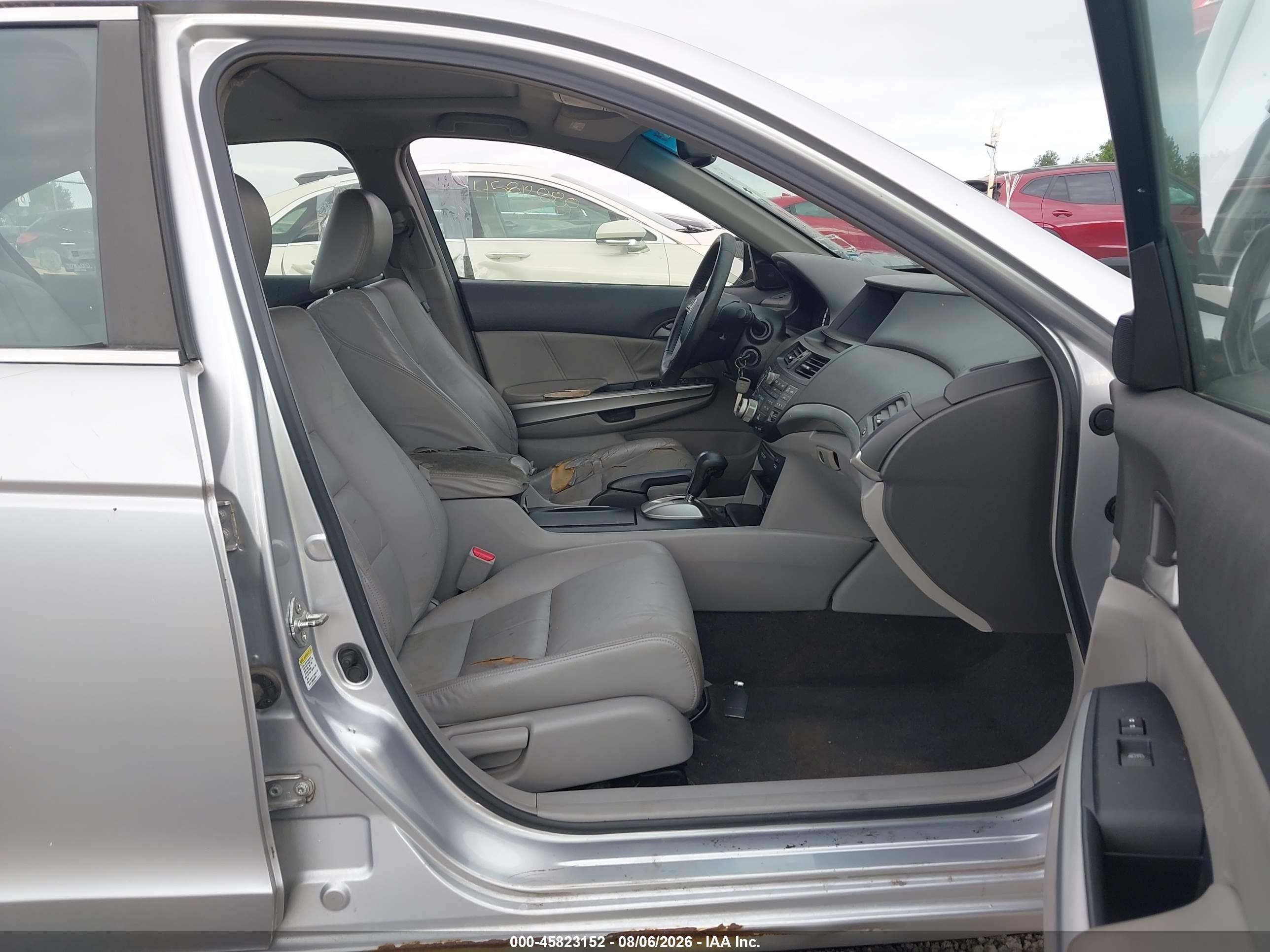 2008 Honda Accord Exl Silver vin: 1HGCP26868A146671