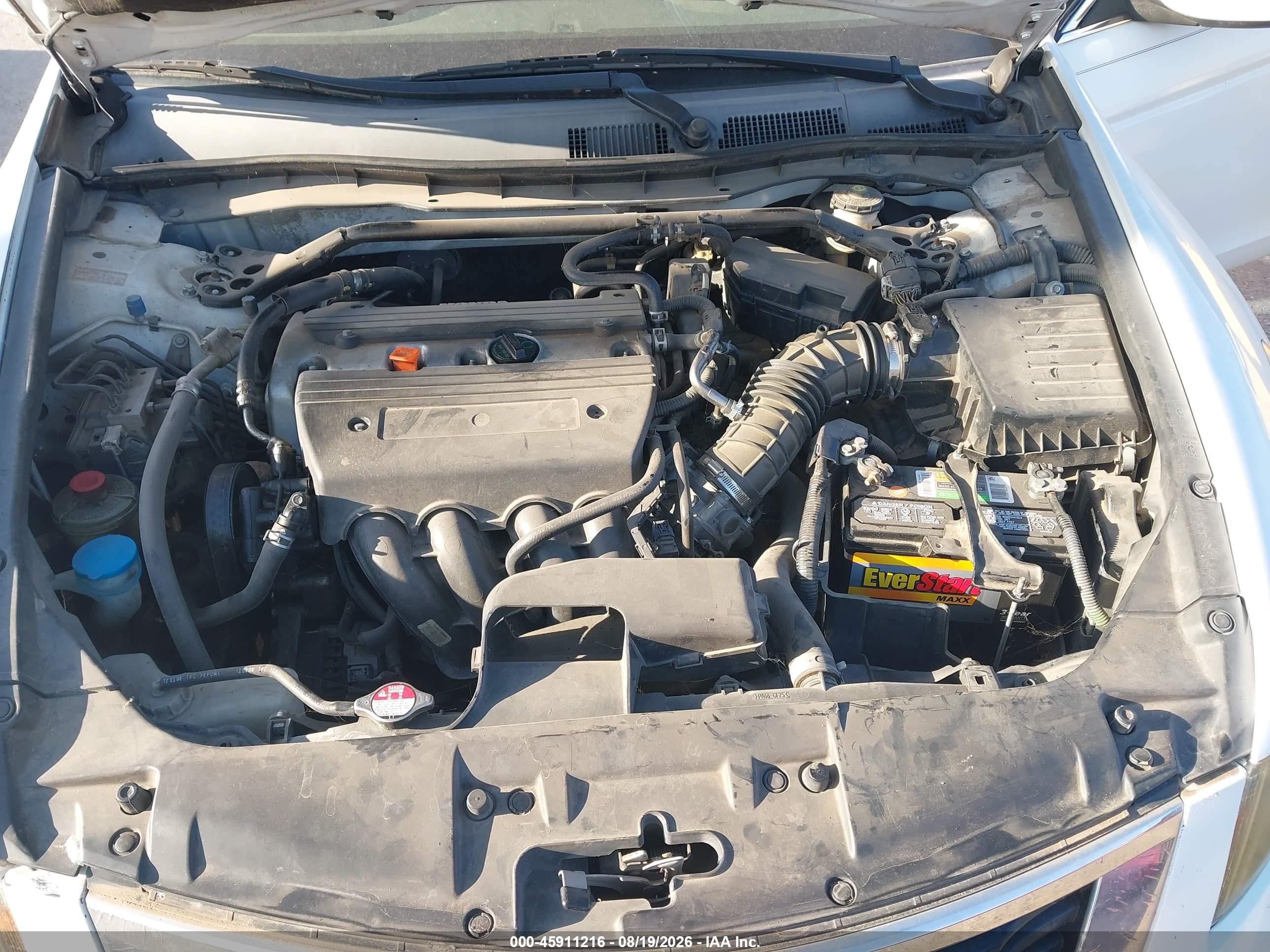 2008 Honda Accord 2.4 Ex-l Белый vin: 1HGCP26868A150686