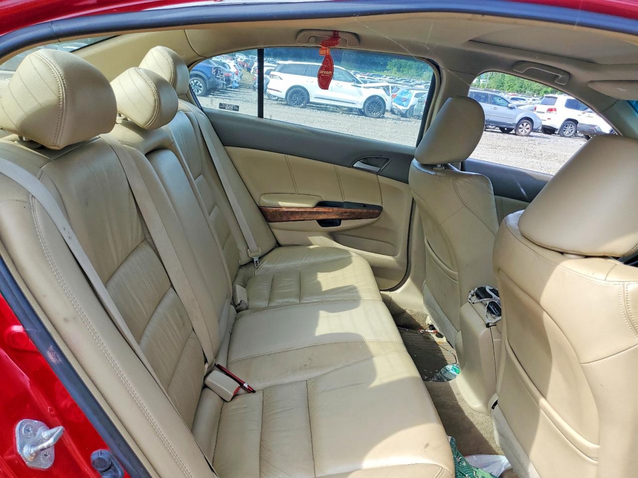 2009 Honda Accord Exl Red vin: 1HGCP26869A003561