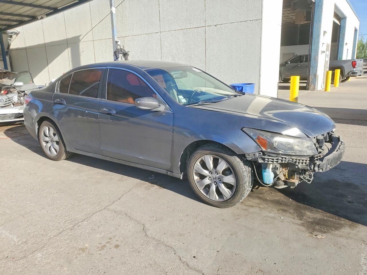 2009 Honda Accord Exl Серый vin: 1HGCP26869A010610