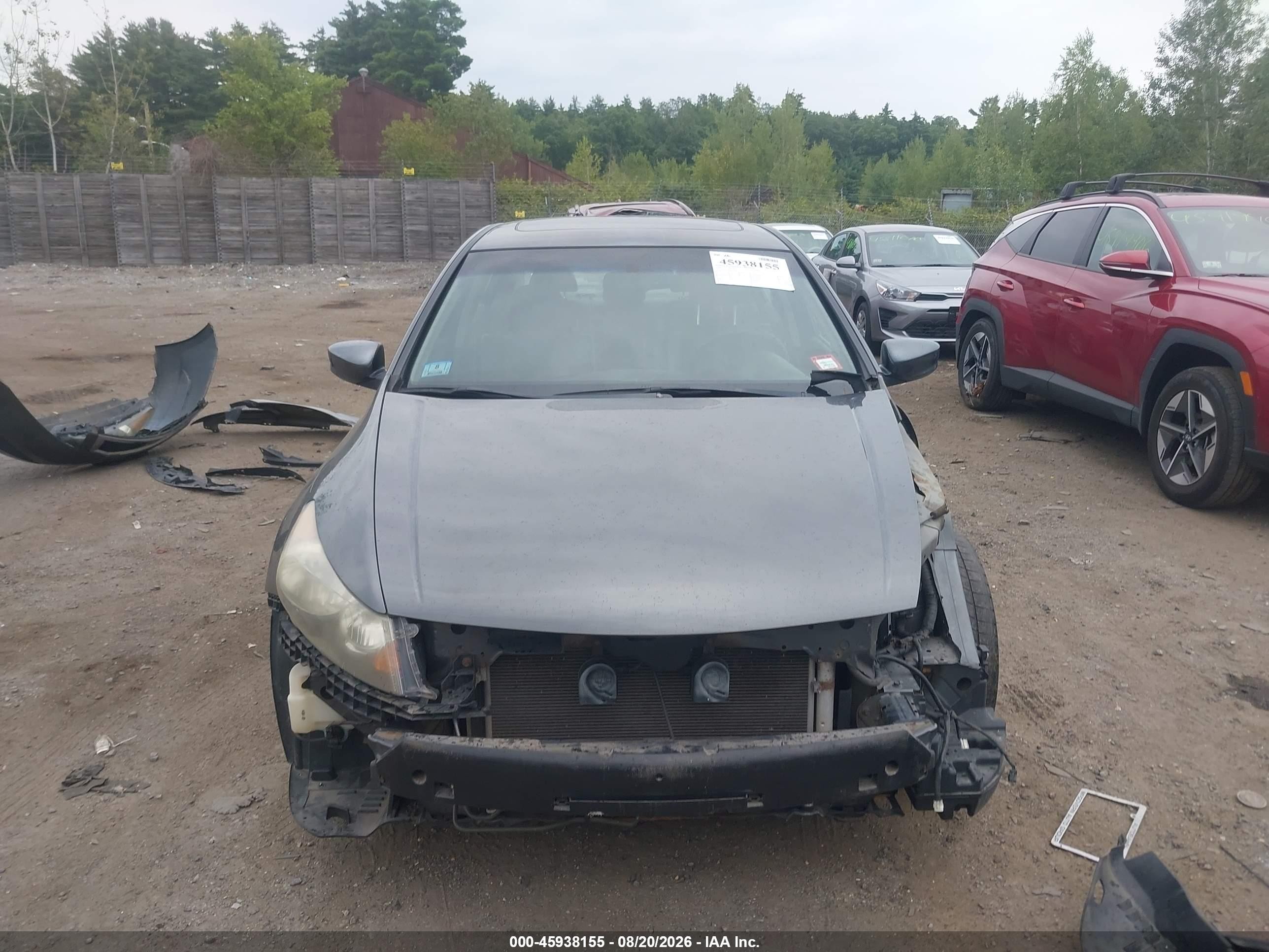 2009 Honda Accord 2.4 Ex-l Gray vin: 1HGCP26869A025902