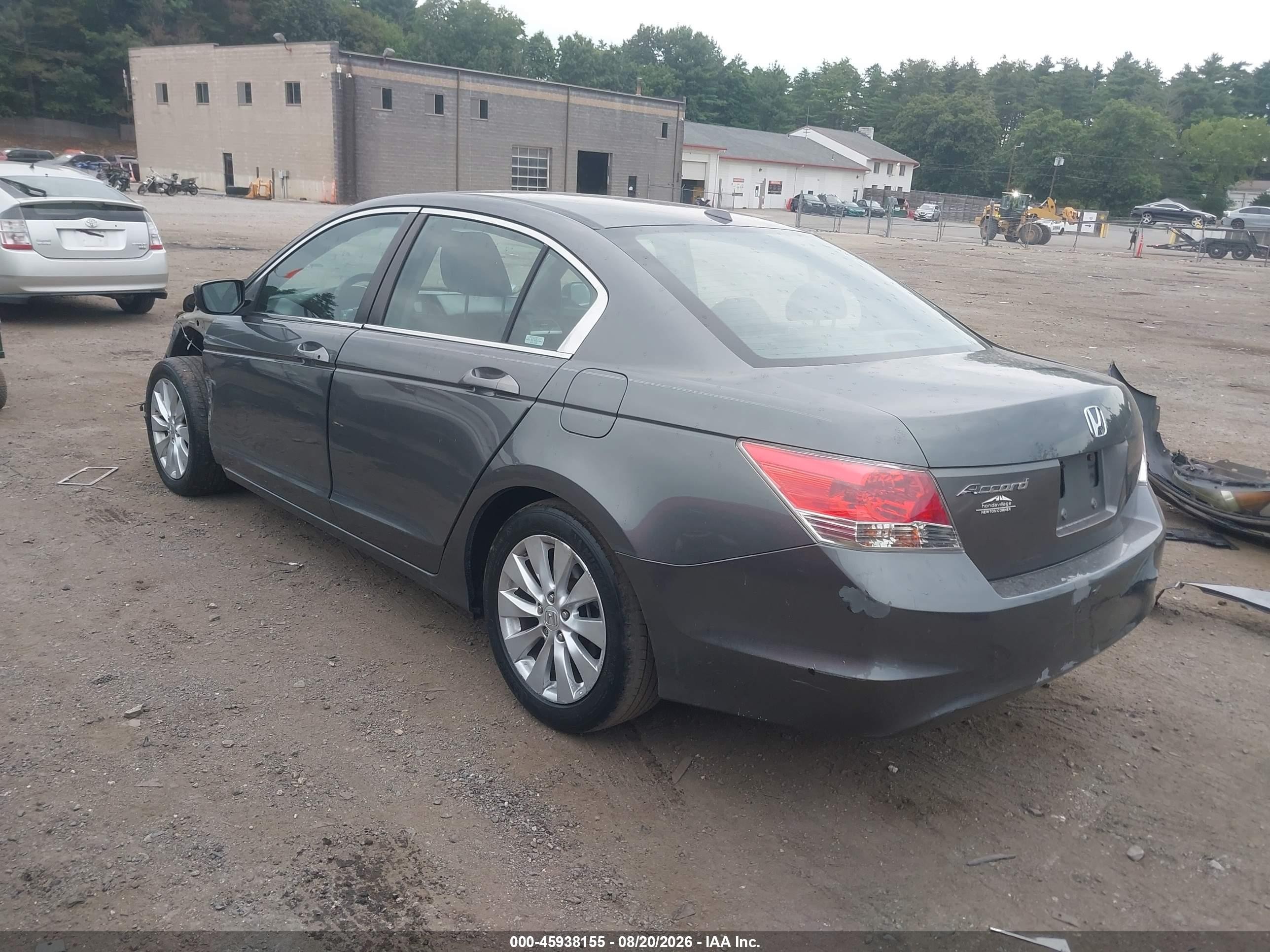 2009 Honda Accord 2.4 Ex-l Gray vin: 1HGCP26869A025902