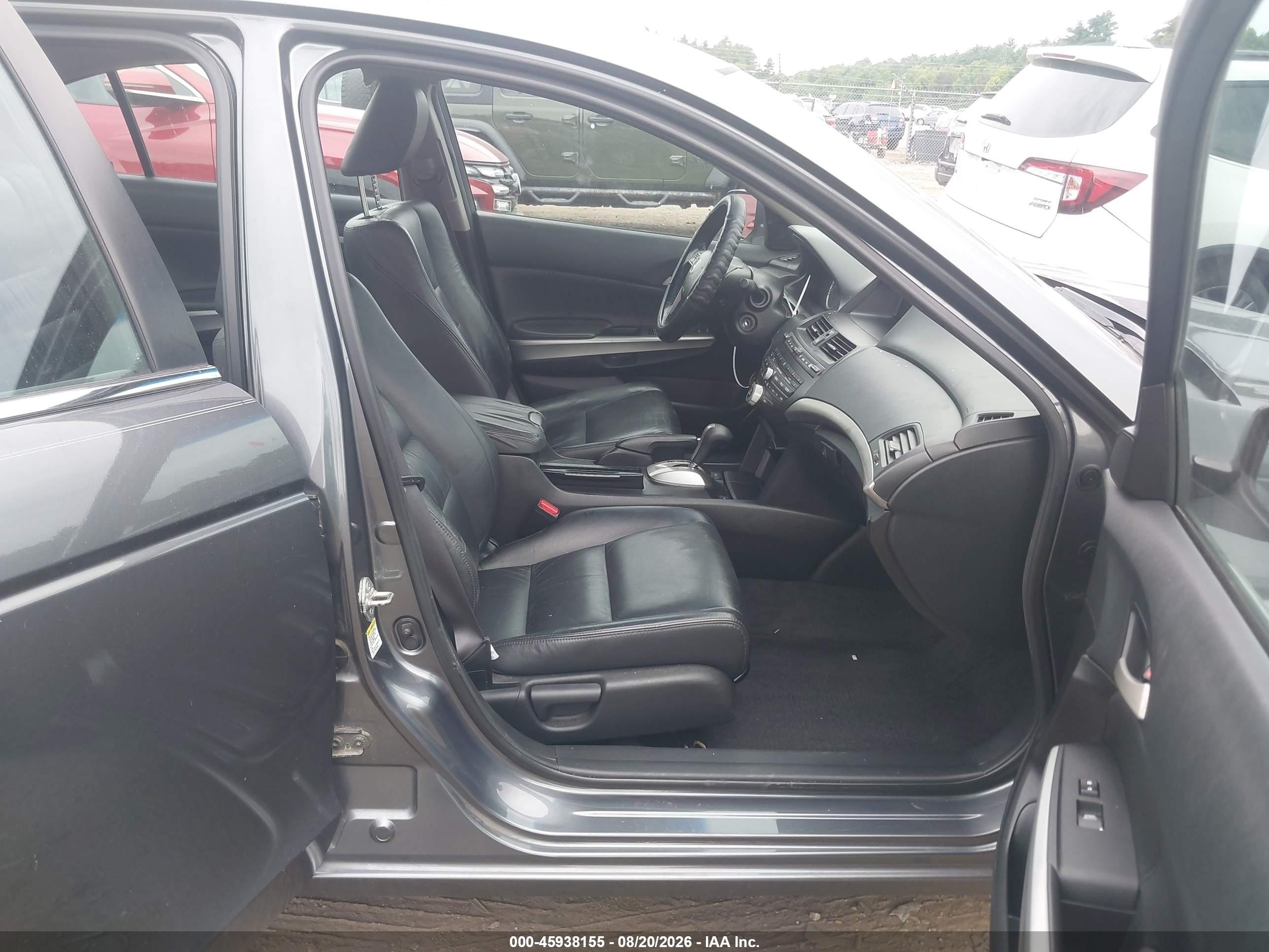 2009 Honda Accord 2.4 Ex-l Gray vin: 1HGCP26869A025902