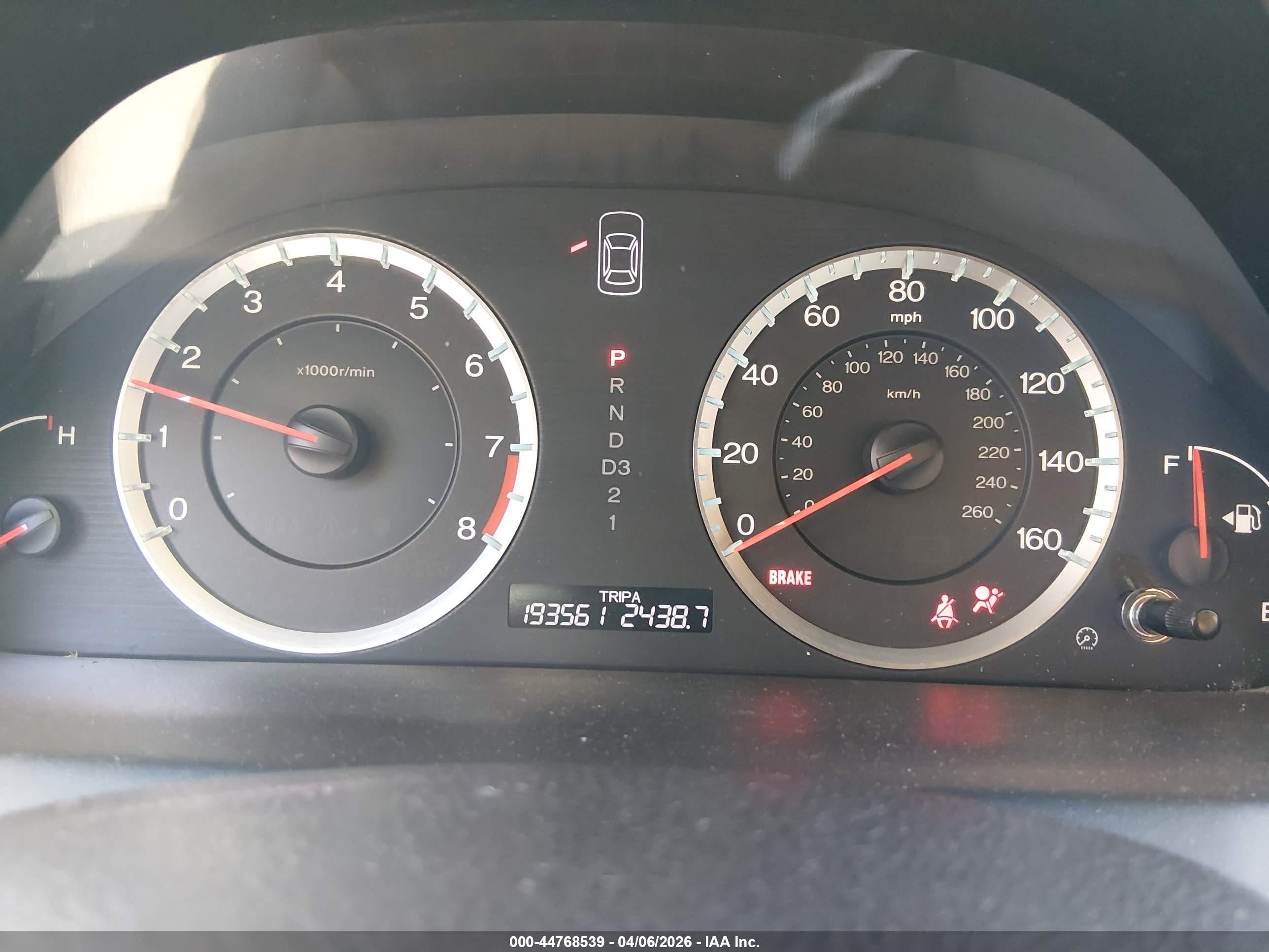 2009 Honda Accord 2.4 Ex-l Black vin: 1HGCP26869A026080