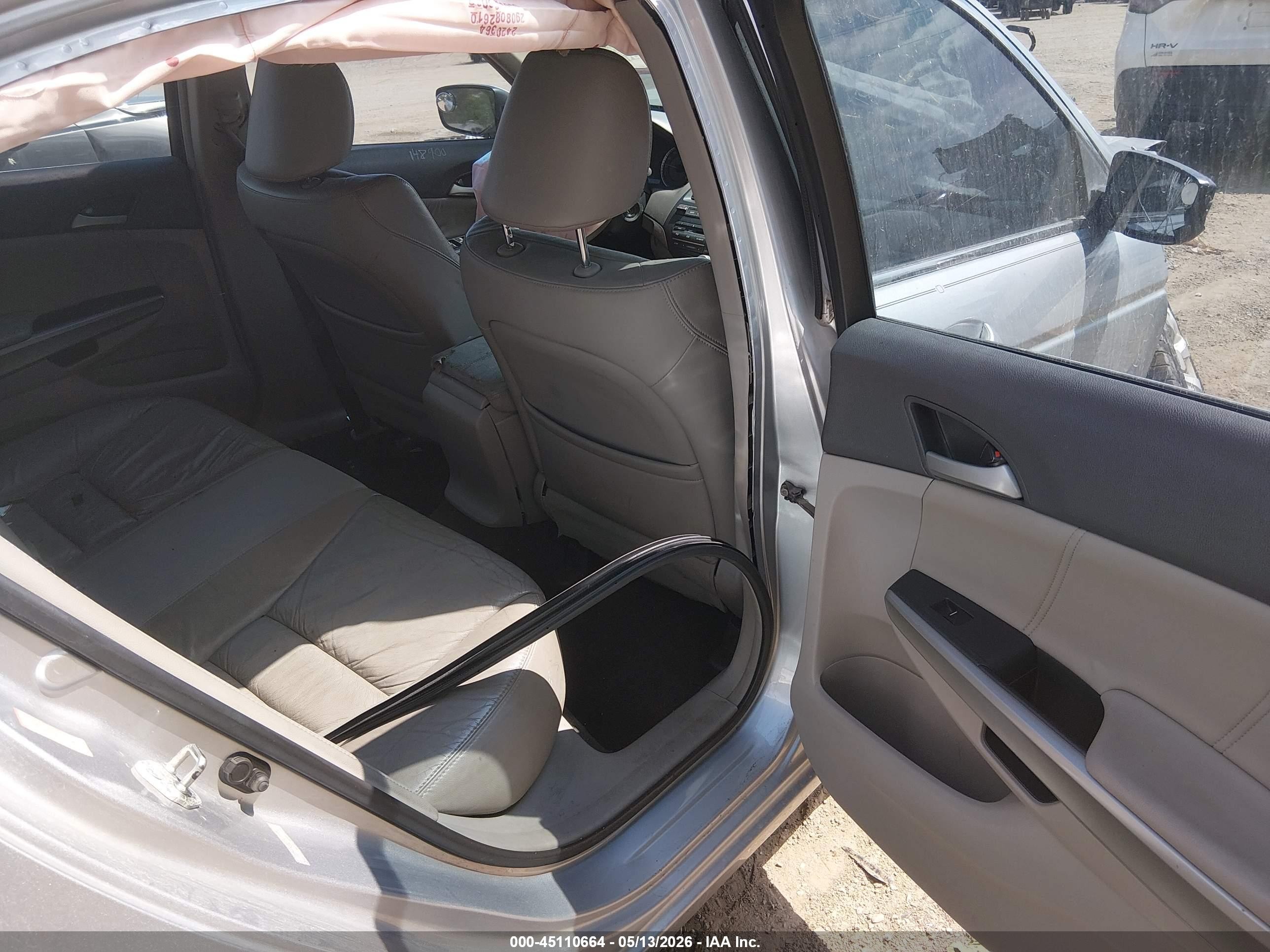2009 Honda Accord 2.4 Ex-l Silver vin: 1HGCP26869A031344