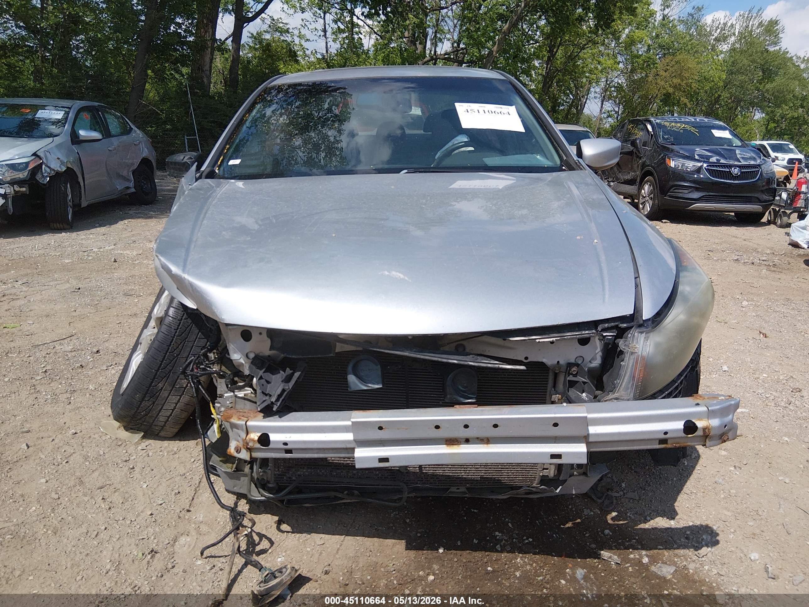 2009 Honda Accord 2.4 Ex-l Silver vin: 1HGCP26869A031344