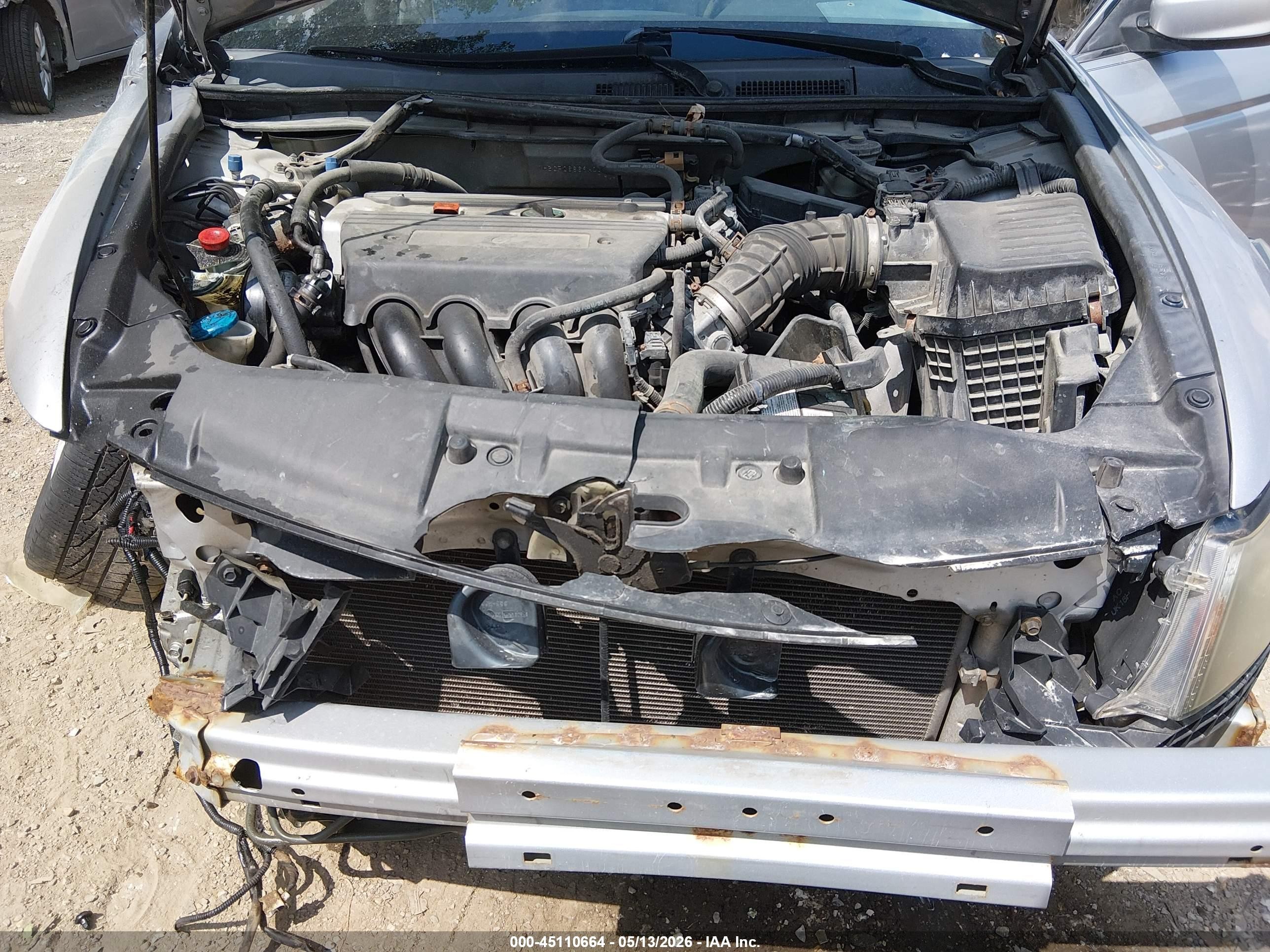 2009 Honda Accord 2.4 Ex-l Silver vin: 1HGCP26869A031344