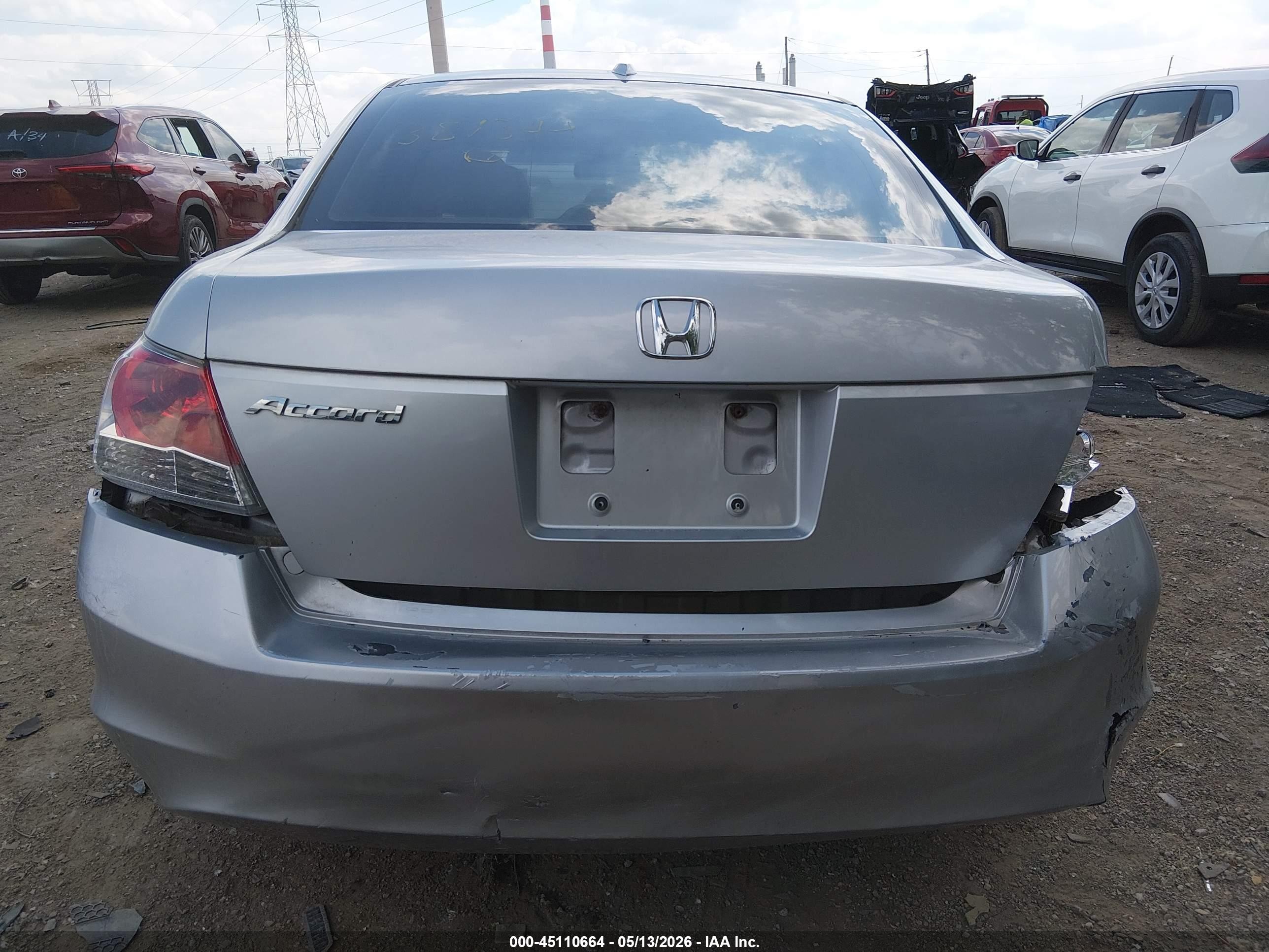 2009 Honda Accord 2.4 Ex-l Silver vin: 1HGCP26869A031344