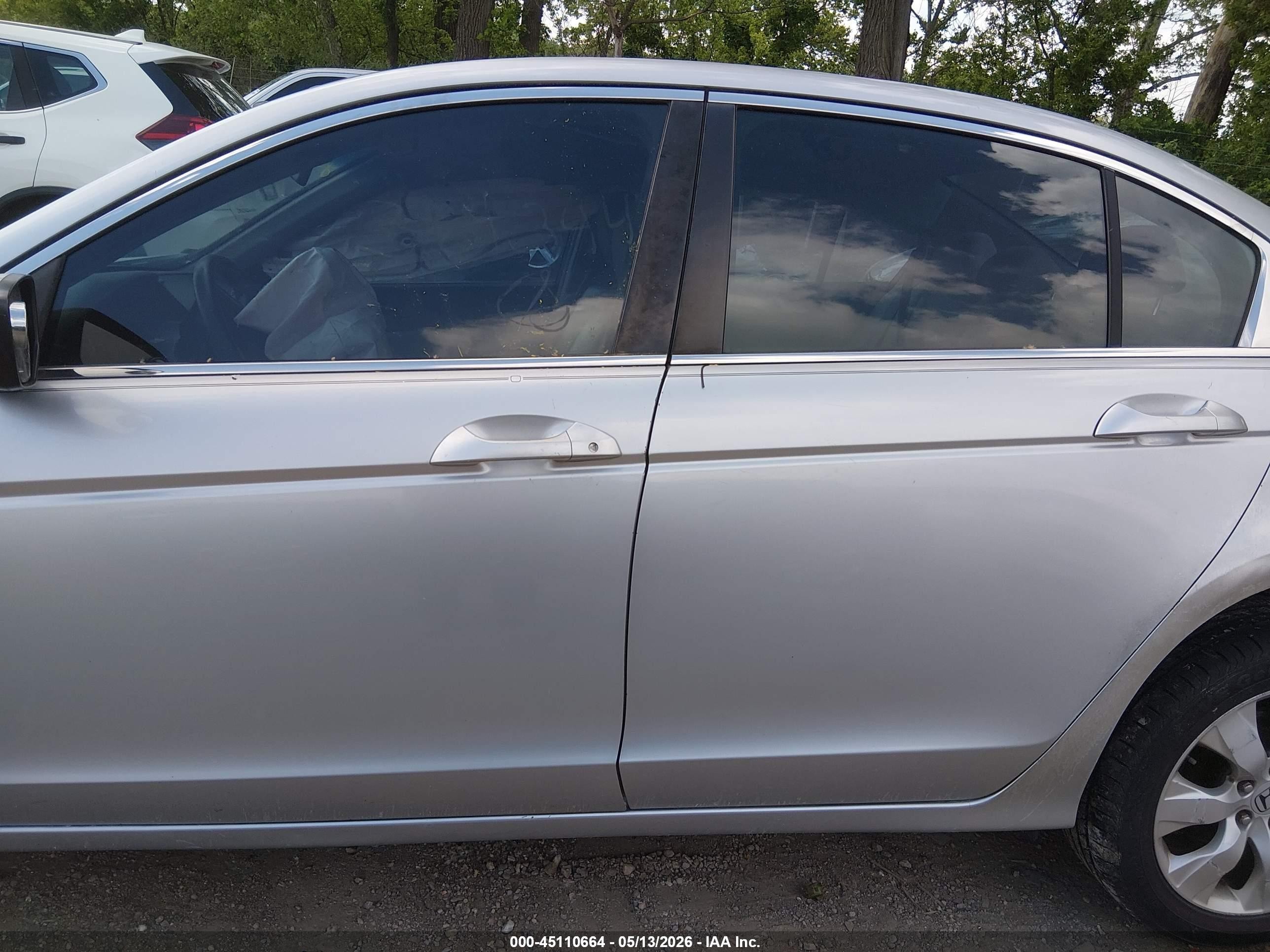 2009 Honda Accord 2.4 Ex-l Silver vin: 1HGCP26869A031344