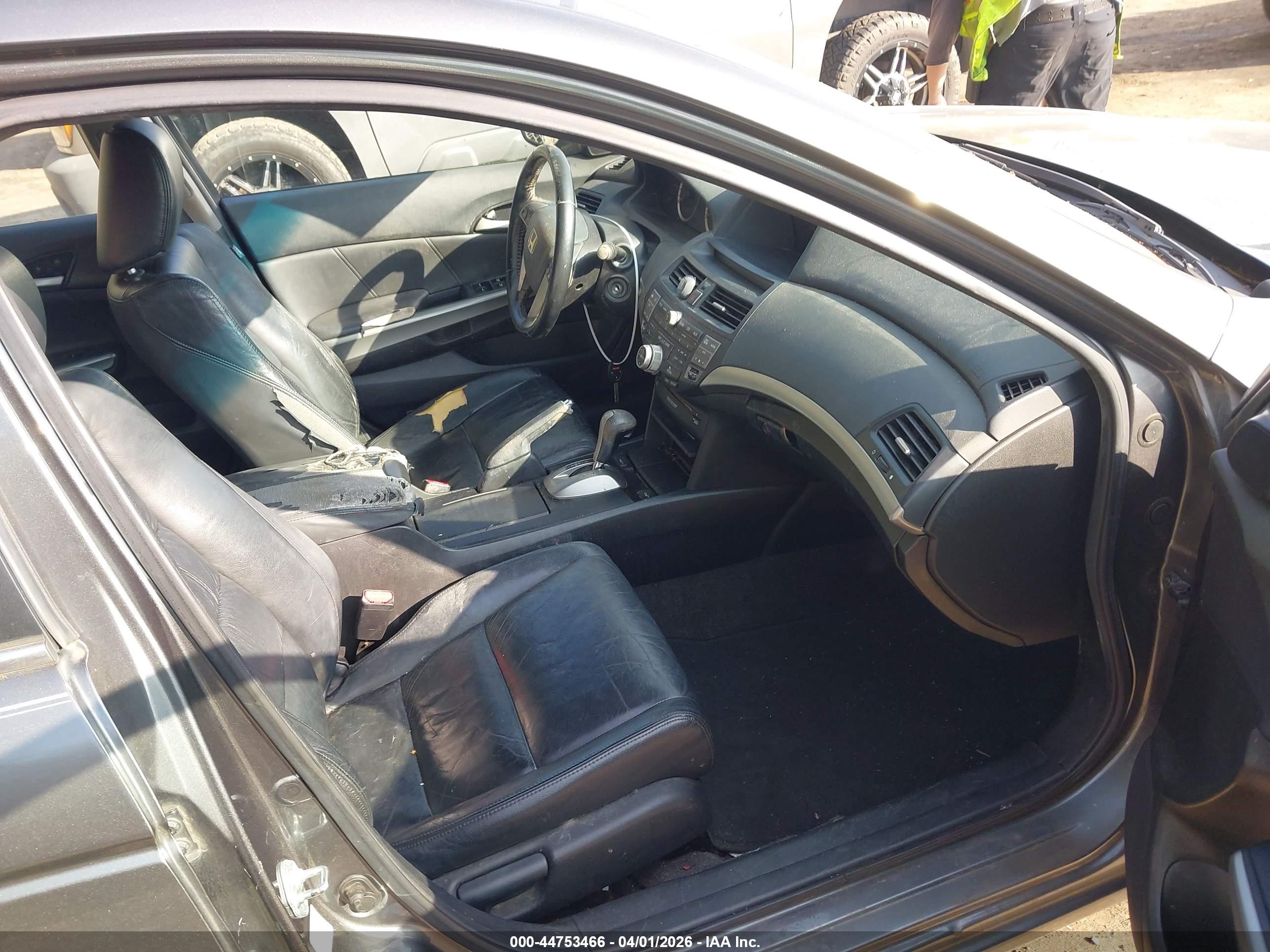 2009 Honda Accord 2.4 Ex-l Gray vin: 1HGCP26869A095898