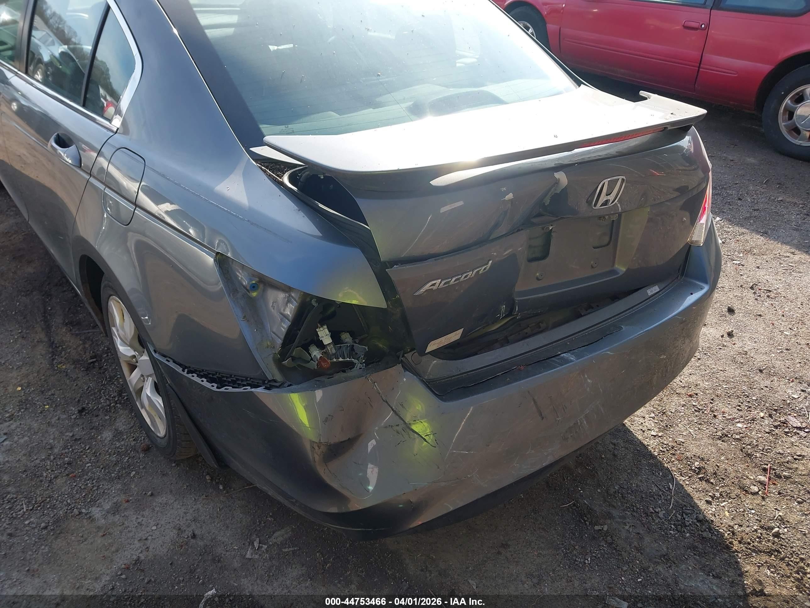 2009 Honda Accord 2.4 Ex-l Gray vin: 1HGCP26869A095898
