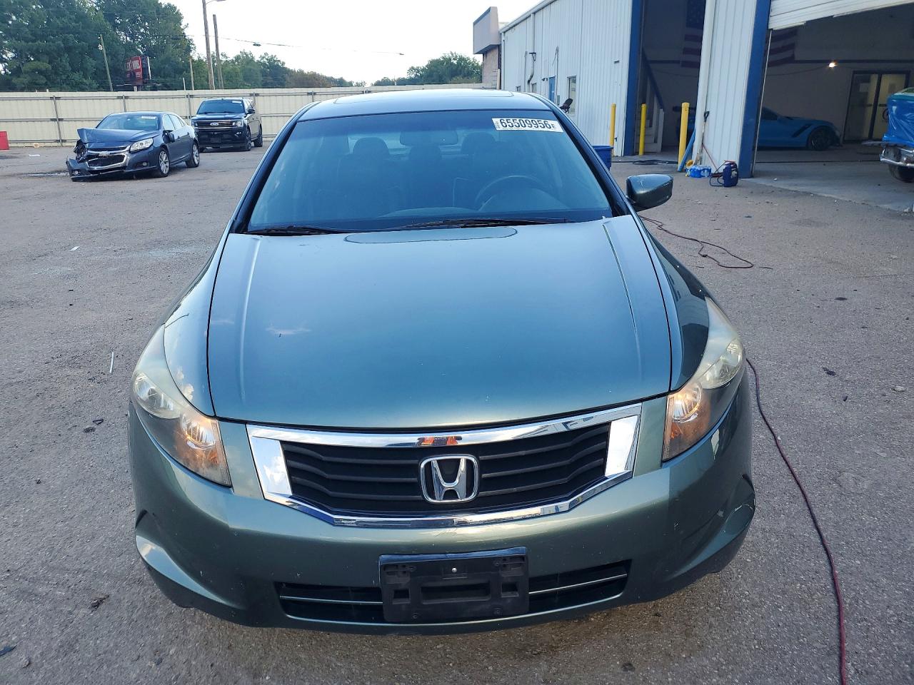 2009 Honda Accord Exl Green vin: 1HGCP26869A101666
