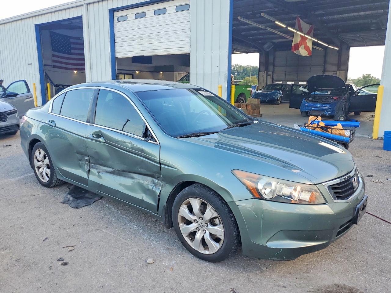 2009 Honda Accord Exl Green vin: 1HGCP26869A101666