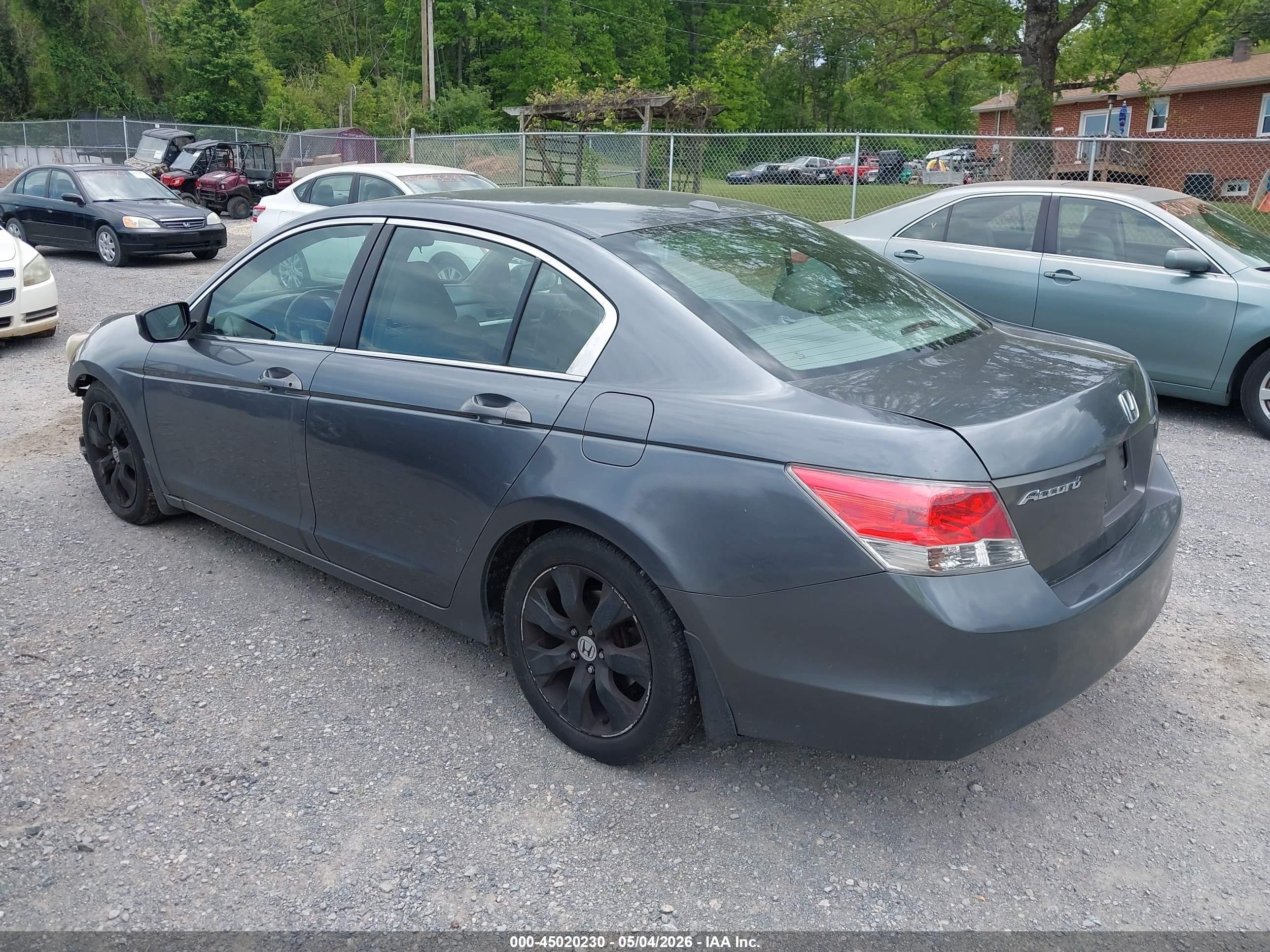 2009 Honda Accord 2.4 Ex-l Gray vin: 1HGCP26869A108925